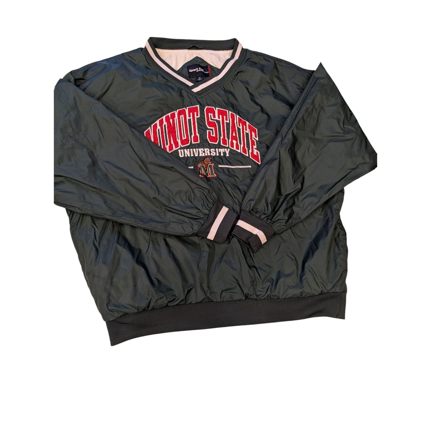 Sport Tek Minot State University Pullover Jacket Men XL Windbreaker North Dakota