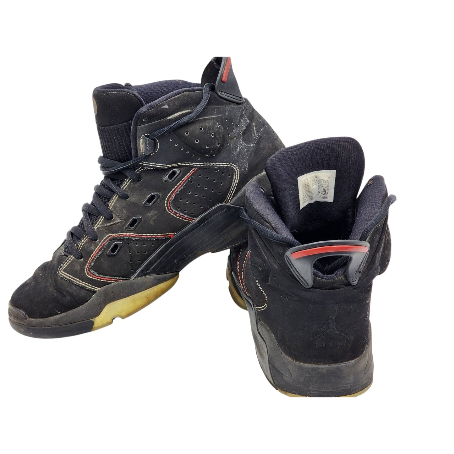 Nike Jordan Air Shoes Mens 10.5 Basketball High Top Sneakers 6-17-23 DC7330-003