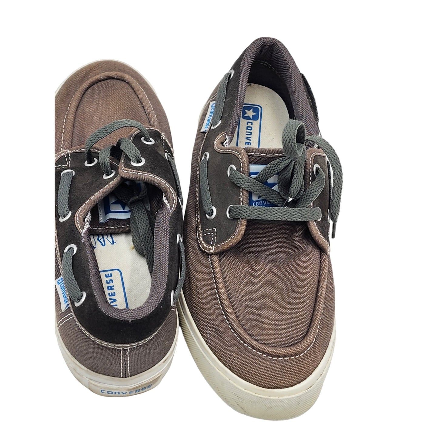 Converse Boat Shoes Mens Size 10 Womens 11.5 Stern Bow Starboard Canvas Slip On