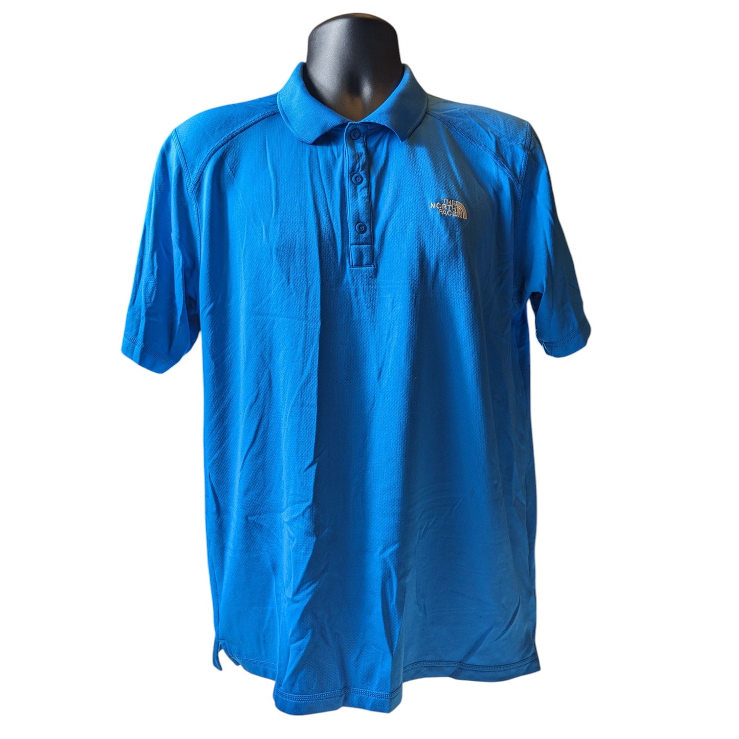 North Face Golf Polo Shirt Mens Large Performance Activewear Top Lightweight