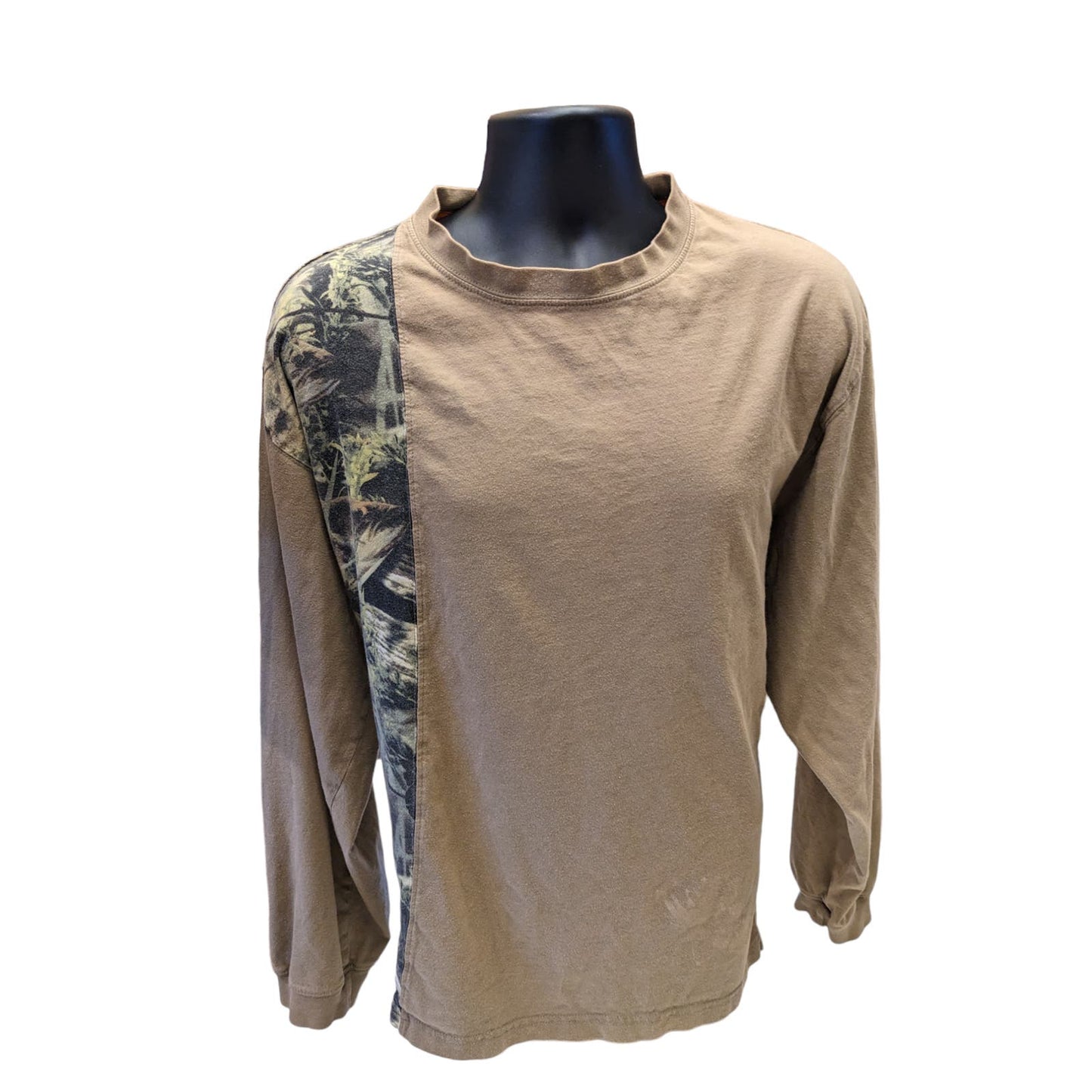 Fishouflage Shirt Mens XXL Long Sleeve Camo Outdoor Fishing Outdoorsman Pullover
