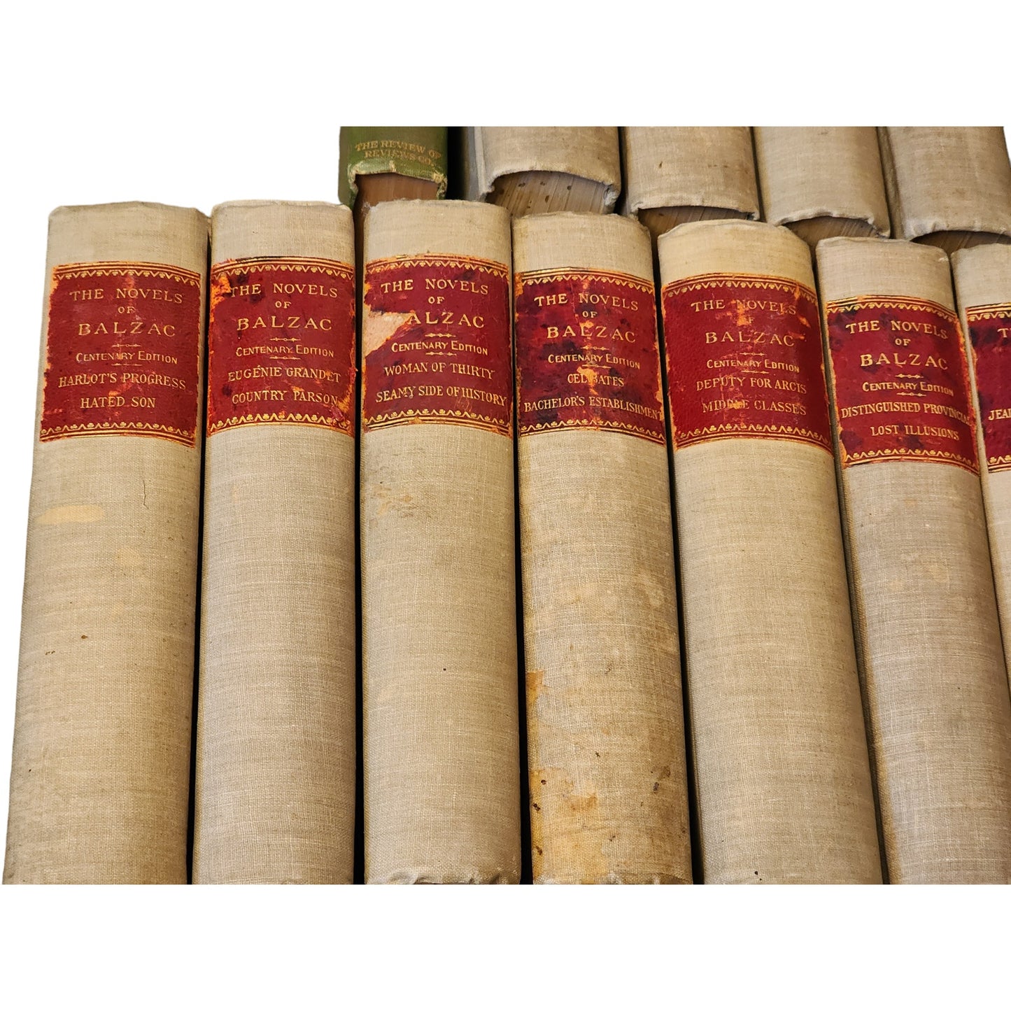 Novels of Balzac Centenary Edition 15 Vol Set Library Antiquarian Antique 1899