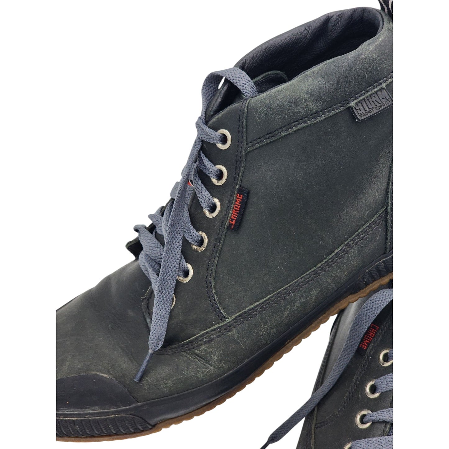 Chrome Industries Boots Men 9.5 Sneakers High Top Shoes Storm 415 Leather Upper