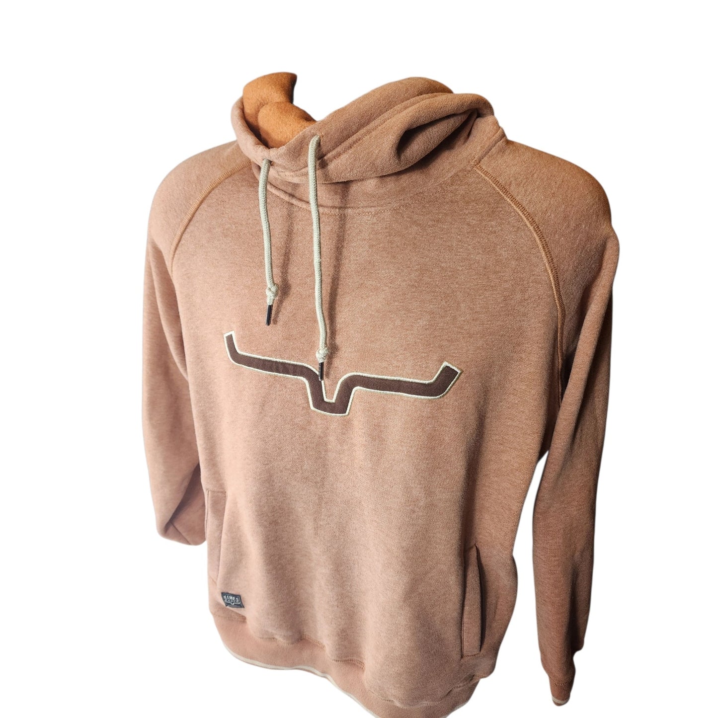 Kimes Ranch Hoodie Medium Sweatshirt Western Longhorn Pullover Ranch Kangaroo
