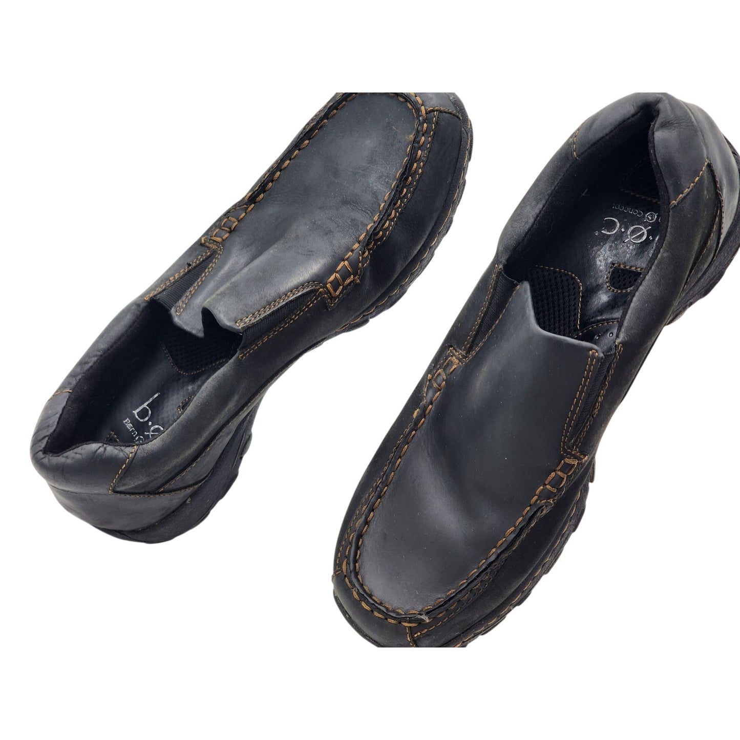 Born Concept Loafers Mens 12 Leather Slip On Shoes Comfort Casual Shoes Moc Toe