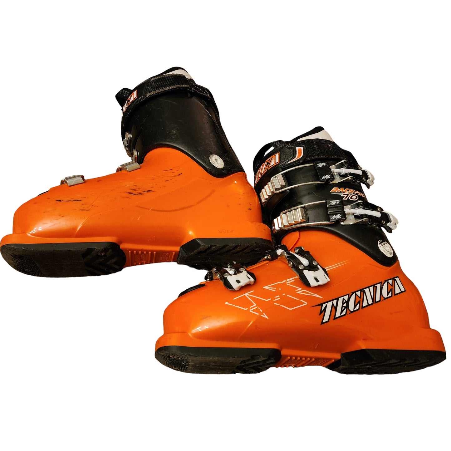 Tecnica Race Pro 70 Ski Boots Orange 278mm 230-235 Winter Sport Snow
