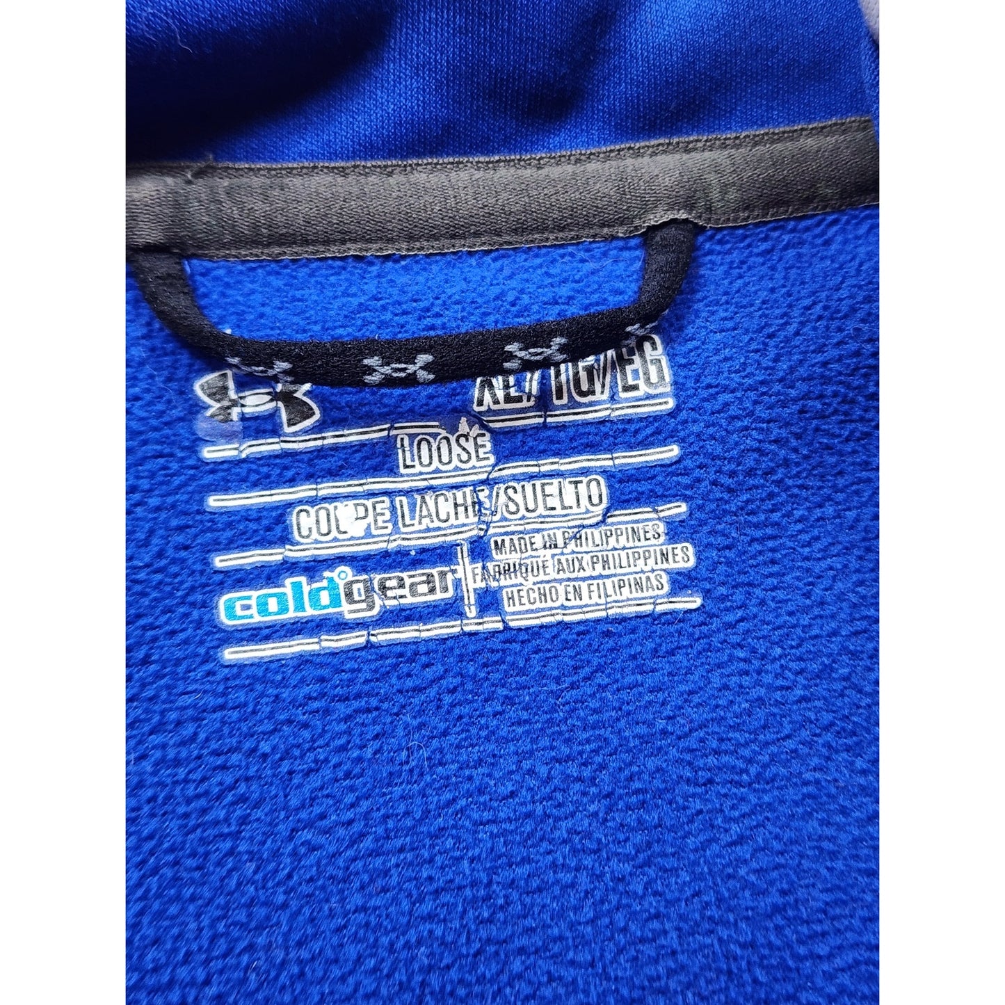Under Armour ColdGear Zip Jacket XL Track WarmUp Athletic Running Gym Activewear