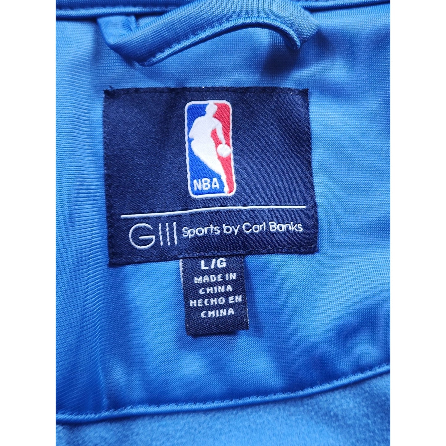 NBA Minnesota Timberwolves G-III Sports by Carl Banks Large Zip Track Jacket