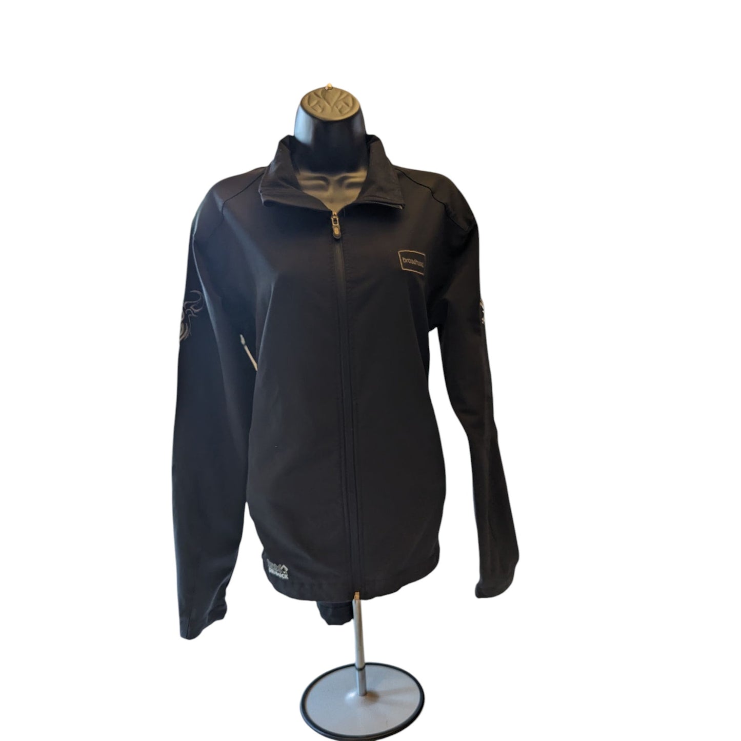 DRI DUCK Jacket Women Medium Soft Shell Windbreaker Zip Outdoor Hiking Broadhead