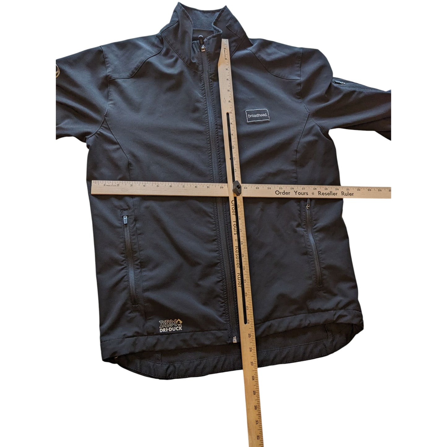 DRI DUCK Jacket Women Medium Soft Shell Windbreaker Zip Outdoor Hiking Broadhead