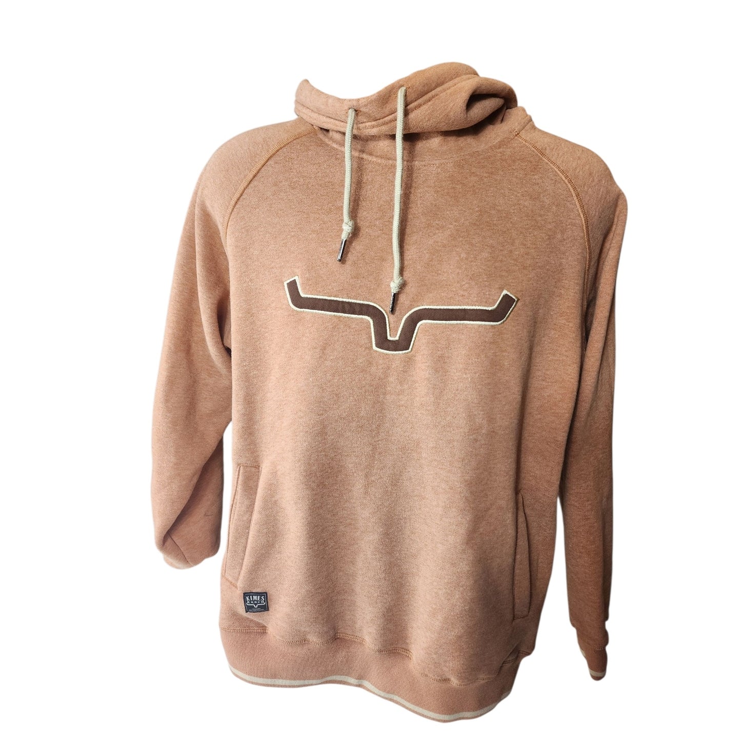 Kimes Ranch Hoodie Medium Sweatshirt Western Longhorn Pullover Ranch Kangaroo