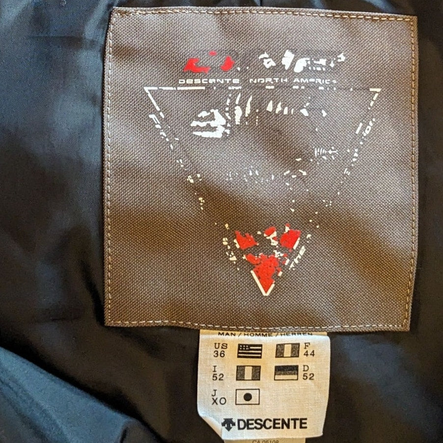 DNA Mens Ski Pants Size 36 Brown Waterproof Snowboarding Insulated