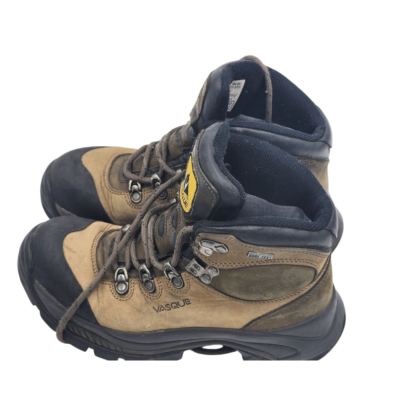 Vasque Boots Gore Tex Hiking Womens 6M Mica II GTX Ankle Brown Waterproof Trail