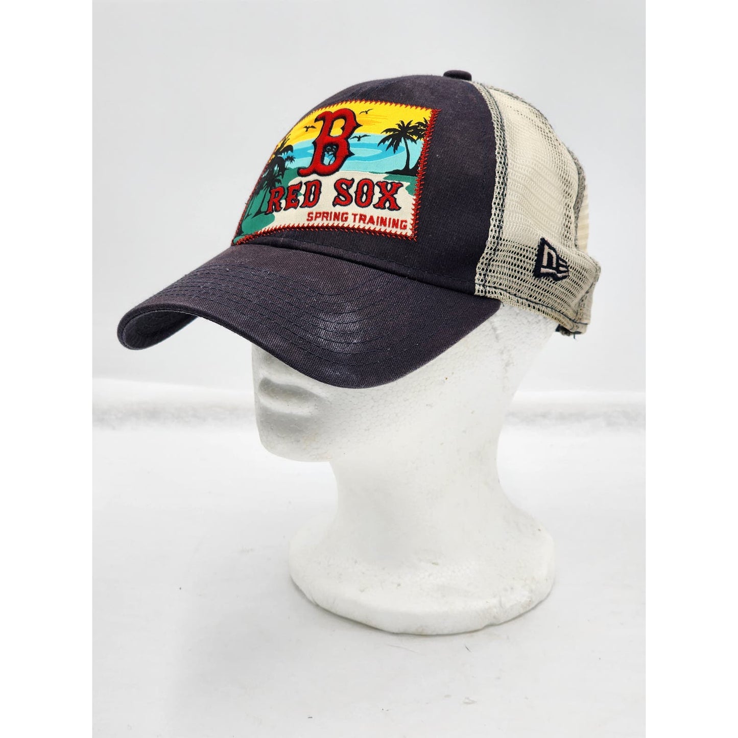 Boston Red Sox Hat Spring Training New Era 9Forty Adjust Snapback Baseball Cap