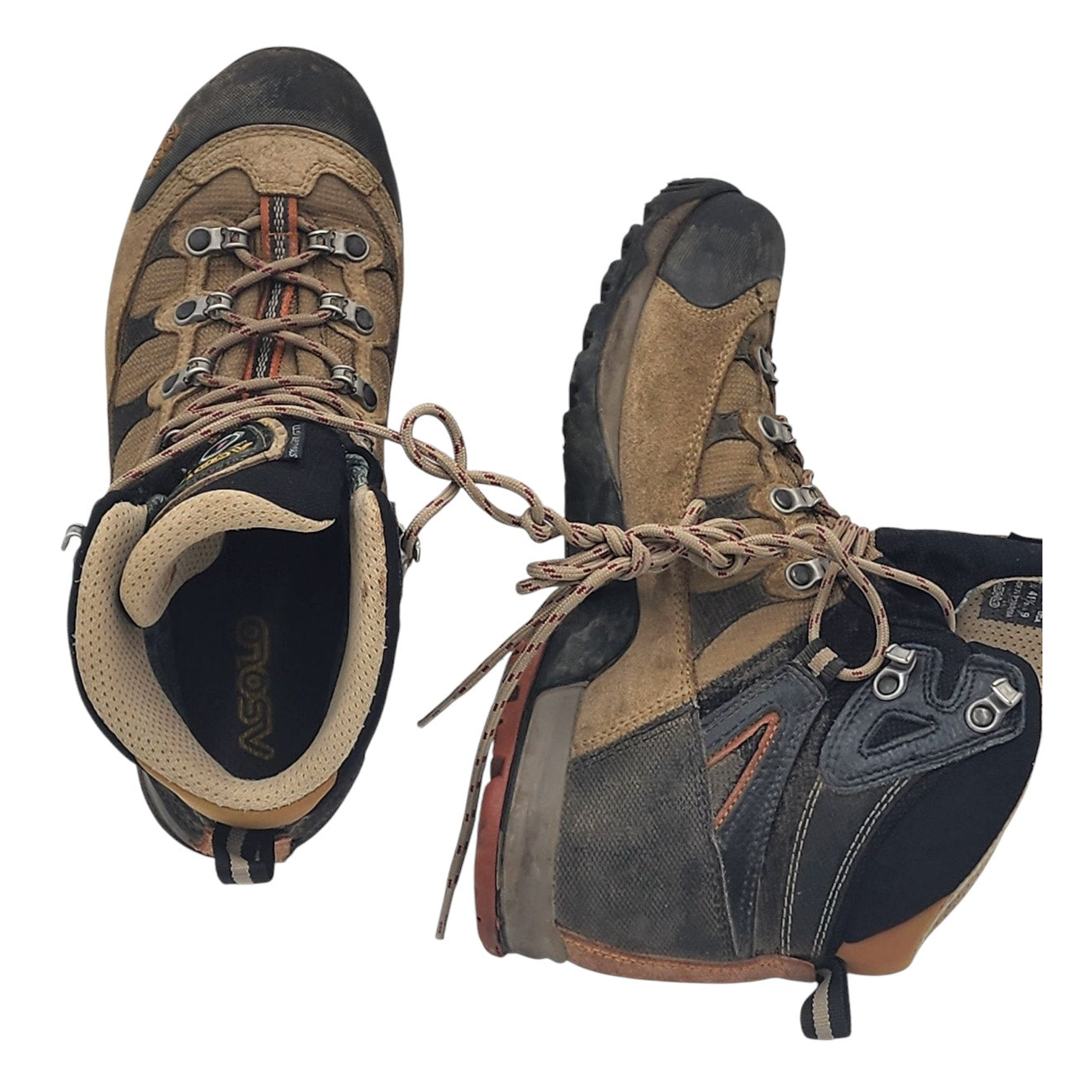 Asolo Boots Stynger GTX Womens 9 Hiking Shoes Gore Tex Waterproof Trail Brown