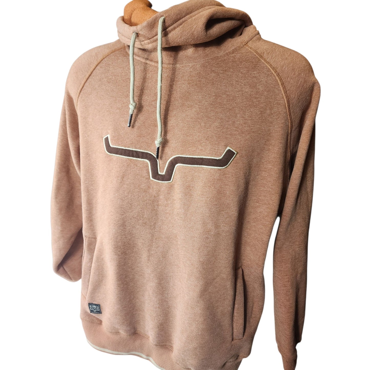 Kimes Ranch Hoodie Medium Sweatshirt Western Longhorn Pullover Ranch Kangaroo