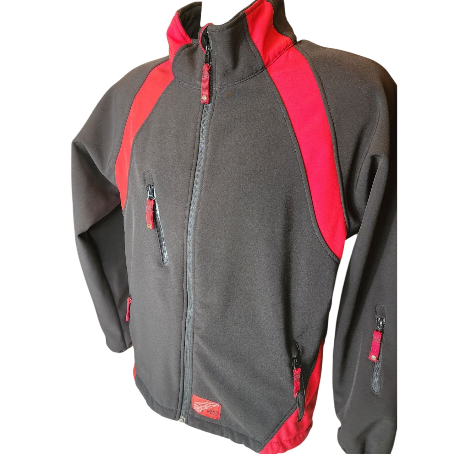 Red Wing Soft Shell Jacket Men Small Waterproof Windproof Workwear Fleece Lined