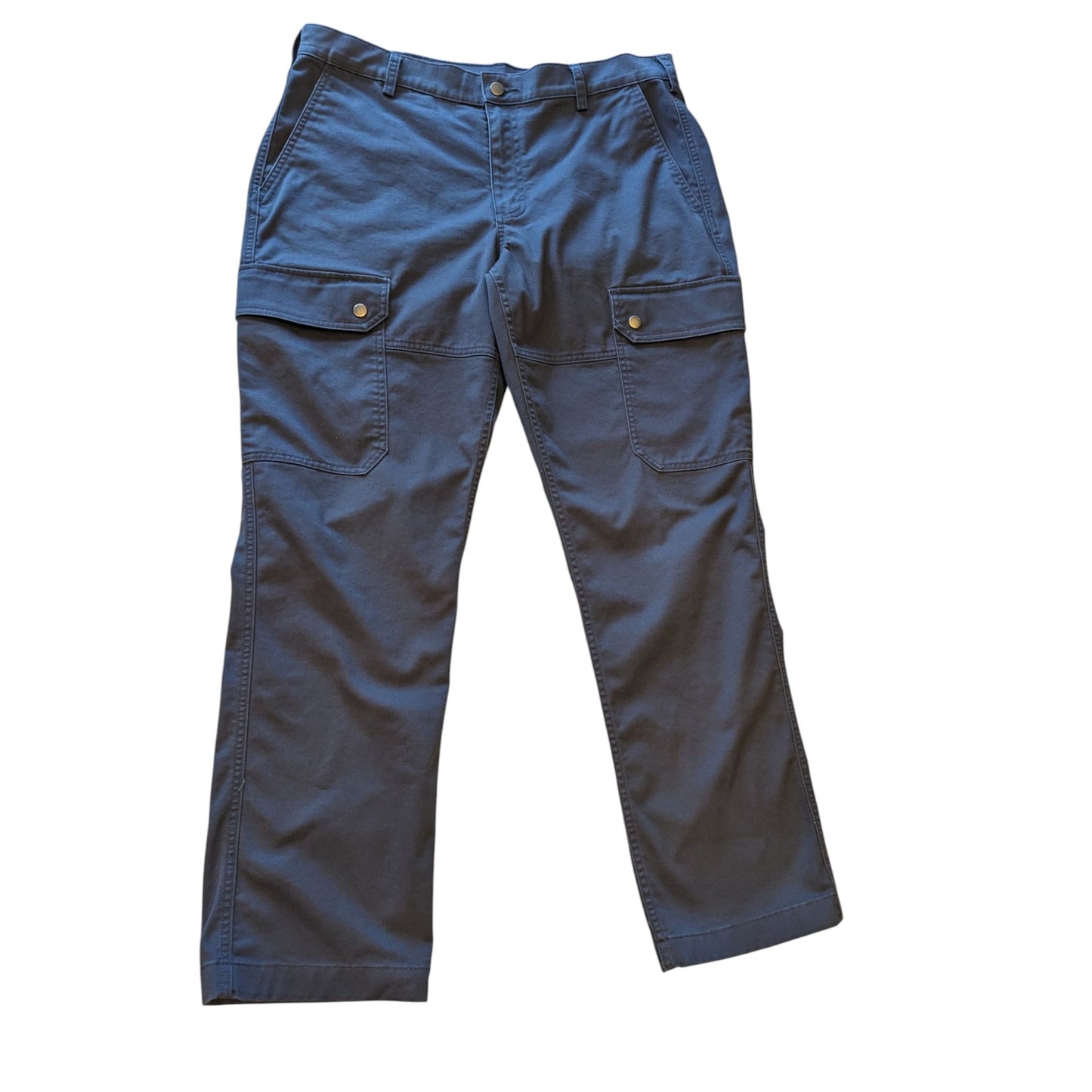 Duluth Trading 40 Grit Mens Slim Fit Work Pants 38x32 Cargo Utility Durable