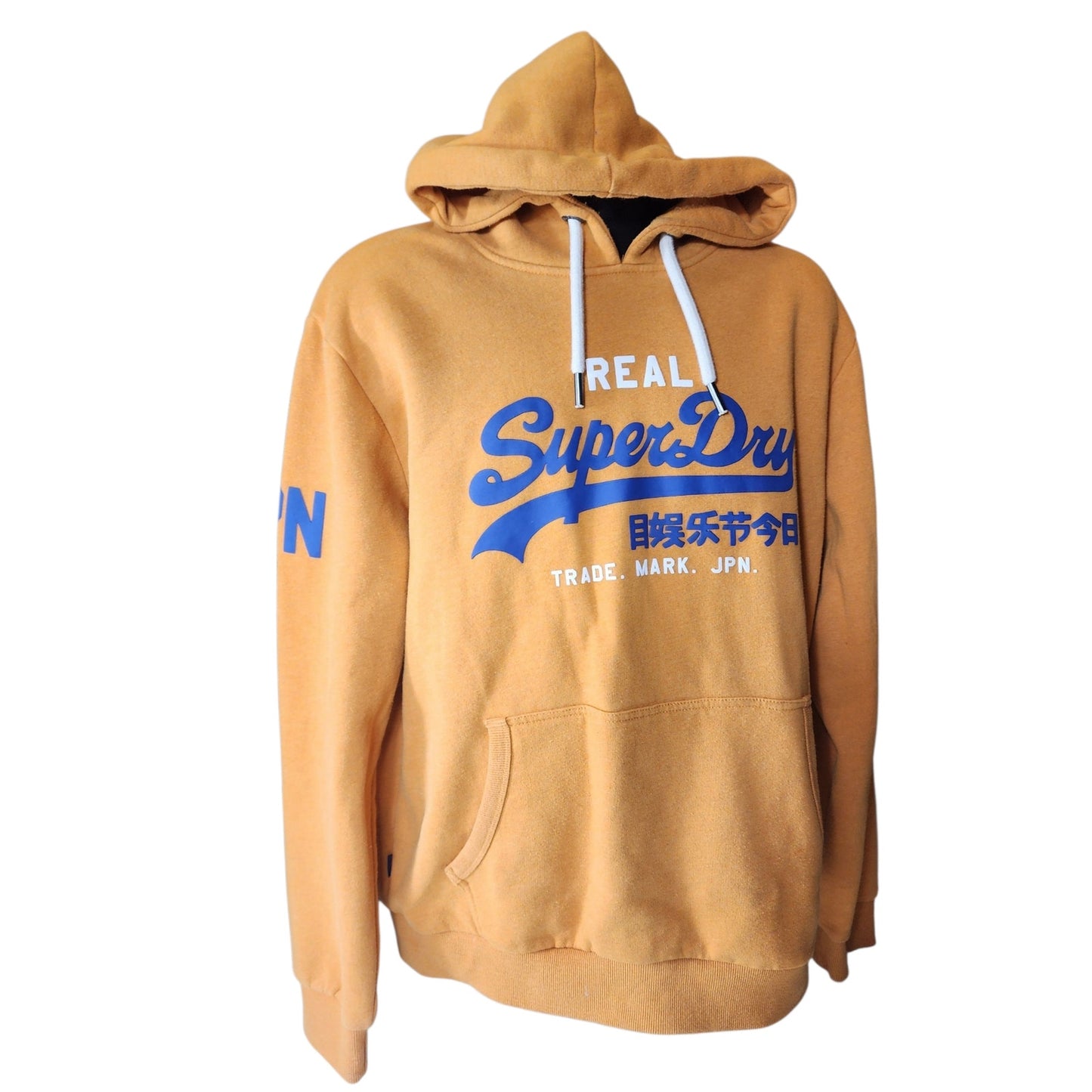Superdry Hoodie Mens XL Womens 2XL Real Japan Sweatshirt Fleece Kangaroo Pocket