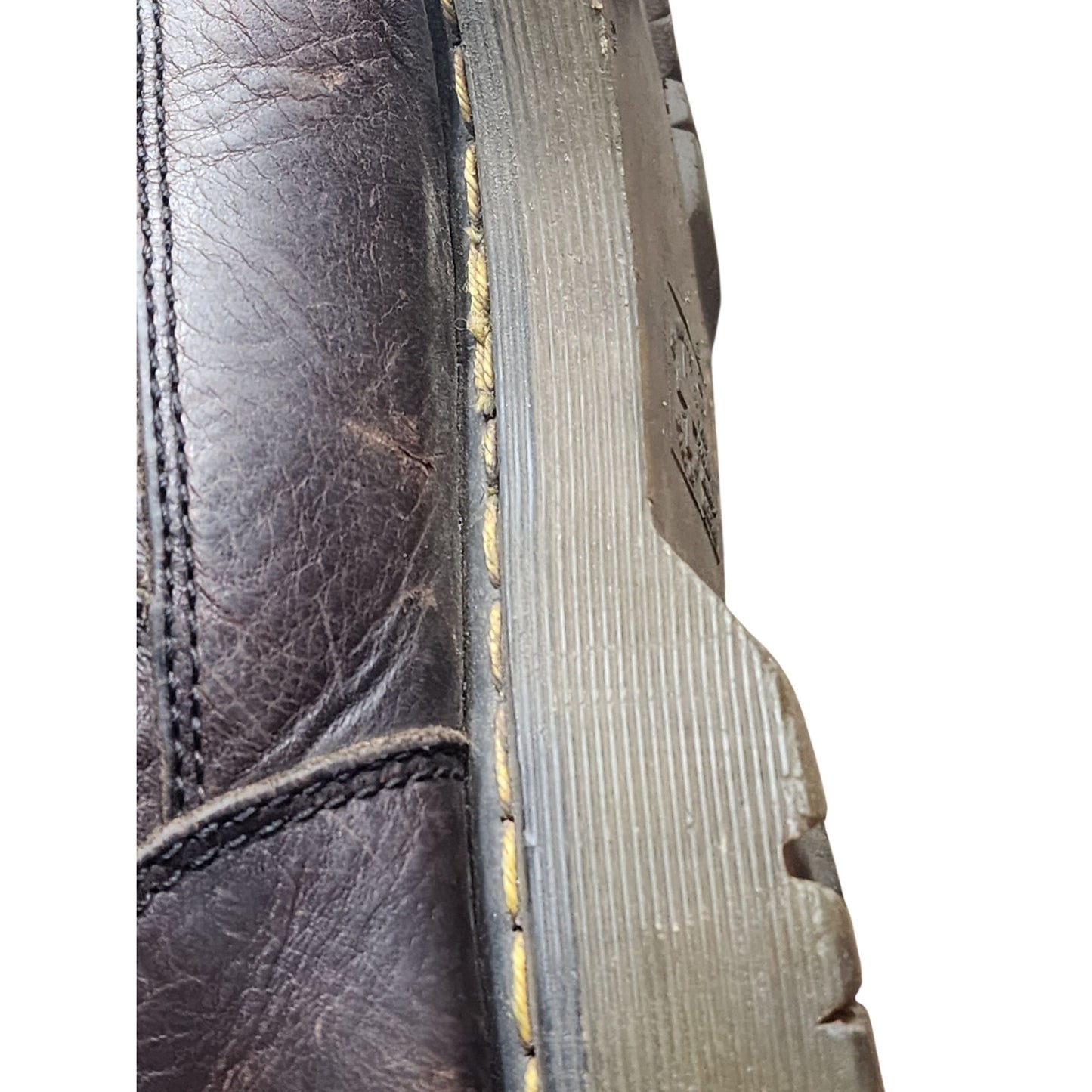 Dr Martens Boots Men 13 Steel Toe Leather Work Oil Resistant Hiking Combat 11302