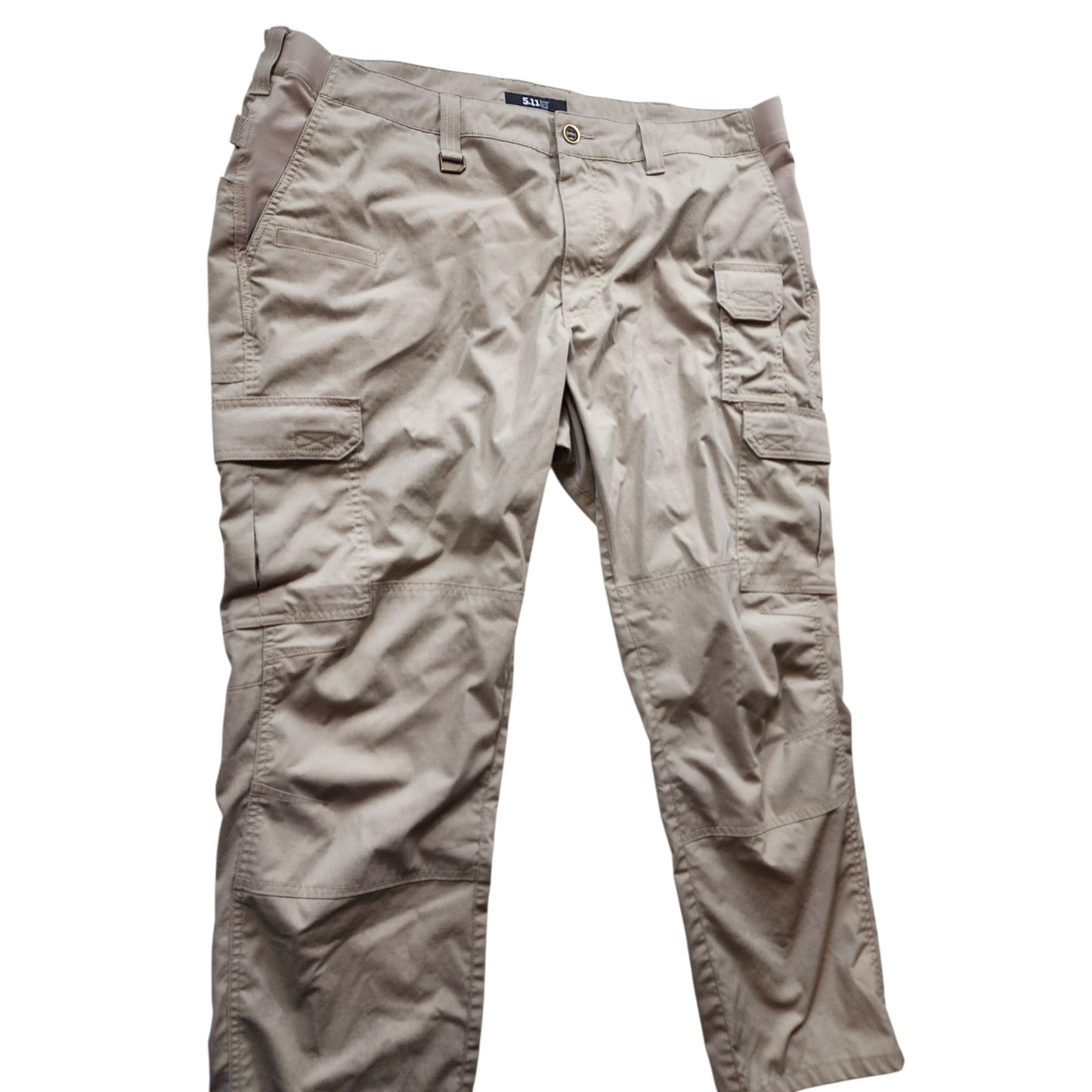 5.11 Tactical Pants Mens 42x30 Cargo Khaki Ripstop Utility Work Outdoor Hiking