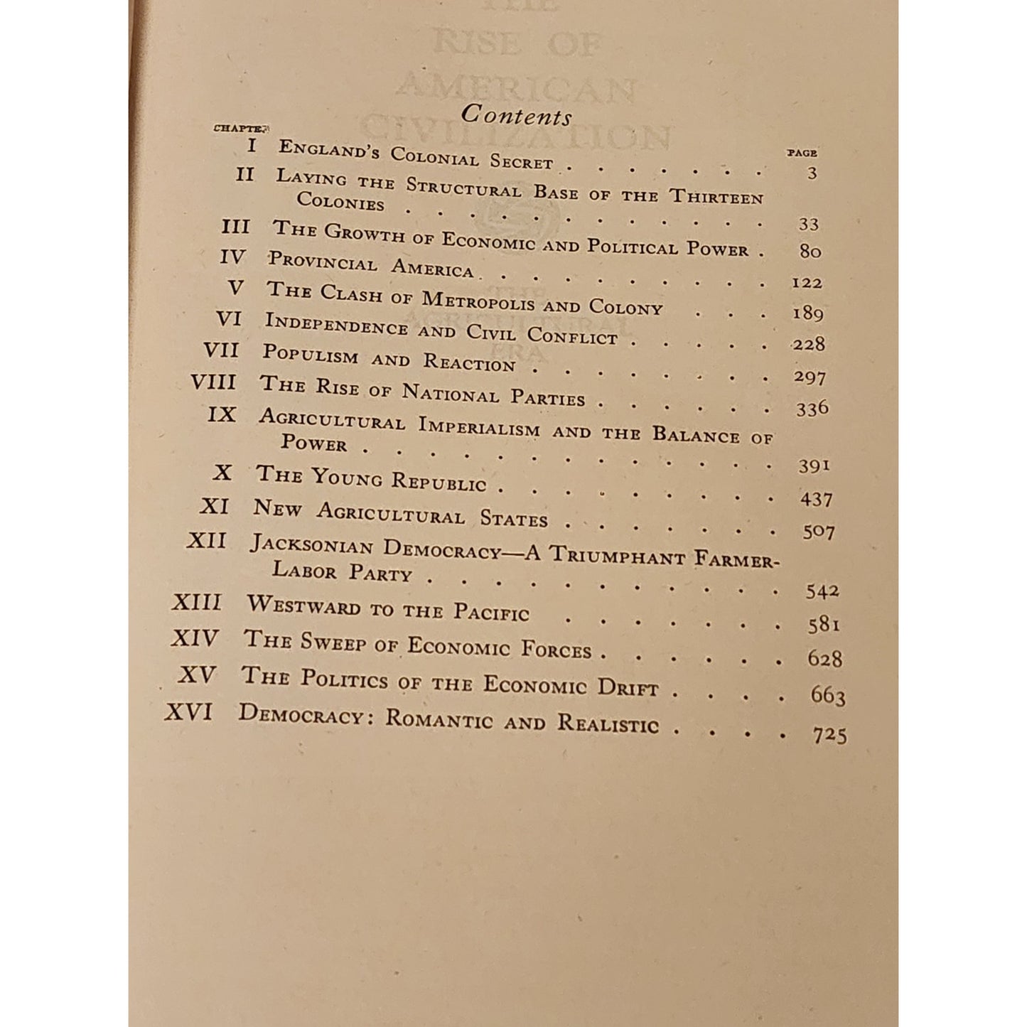 The Rise of American Civilization by Charles Beard History One Vol Vintage 1930