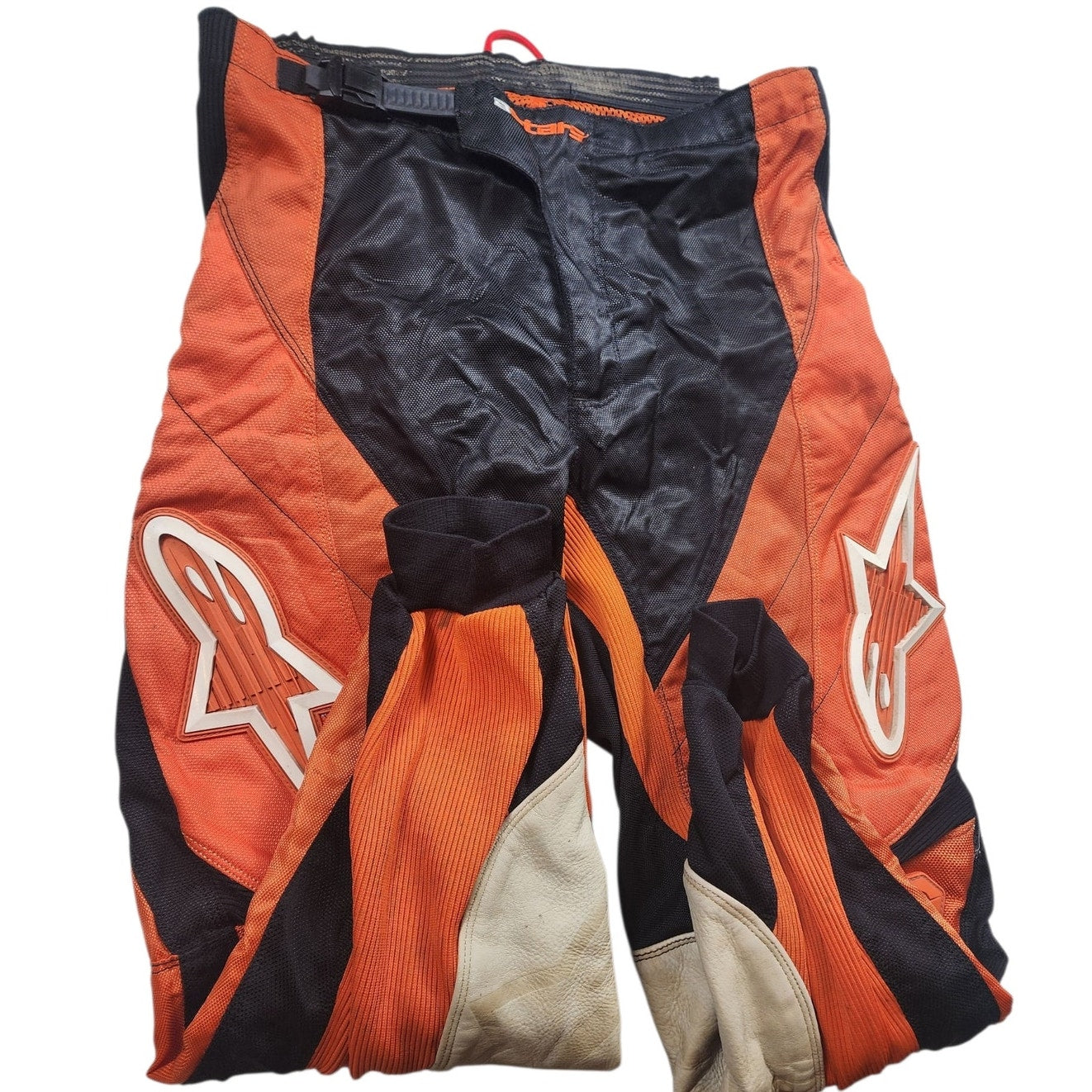 Alpinestars Motocross Pants Mens 34 Medium Orange Charger MX Technical Racewear