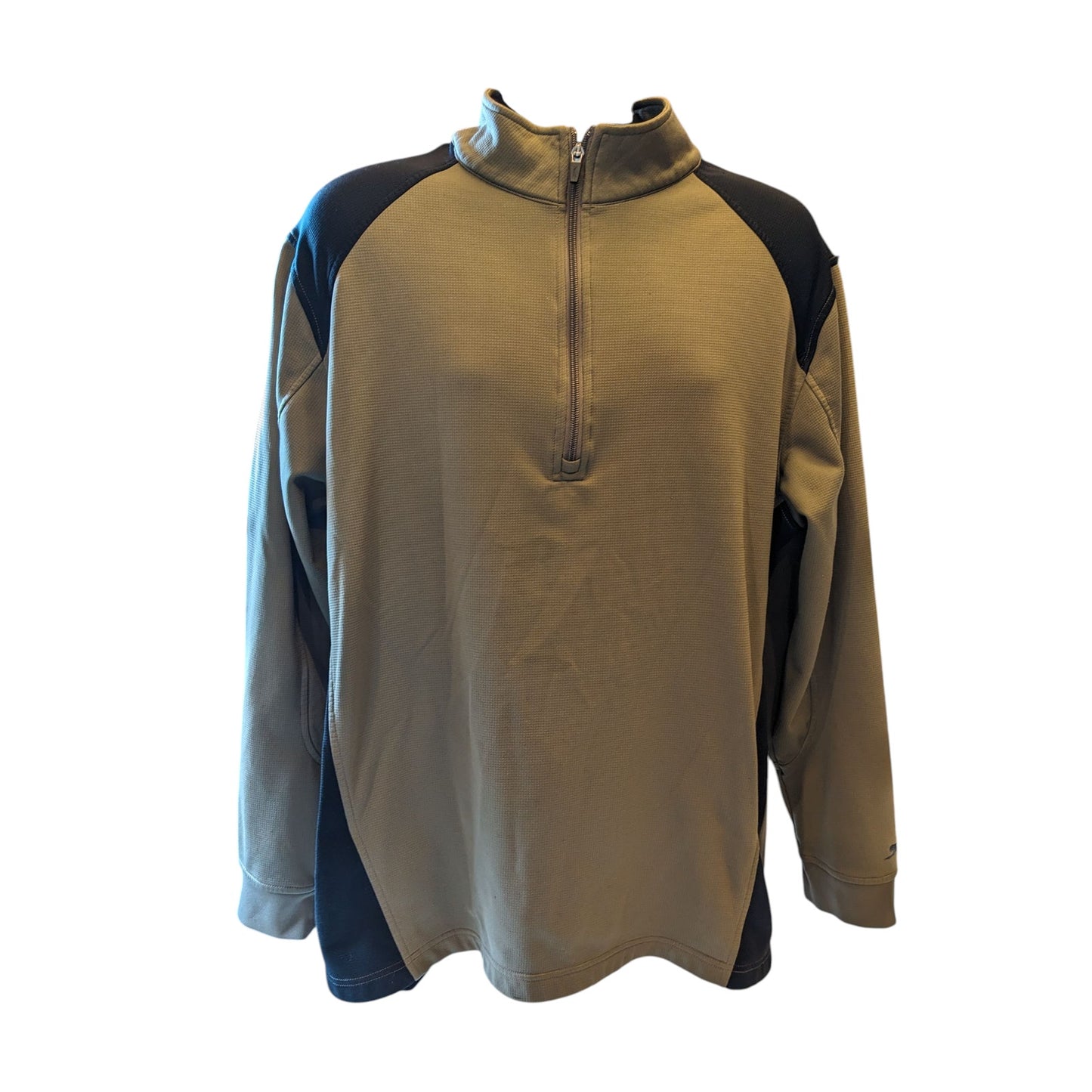 Slazenger Golf Shirt Pullover Men XL 1/4 Zip Long Sleeve Athletic Activewear Top