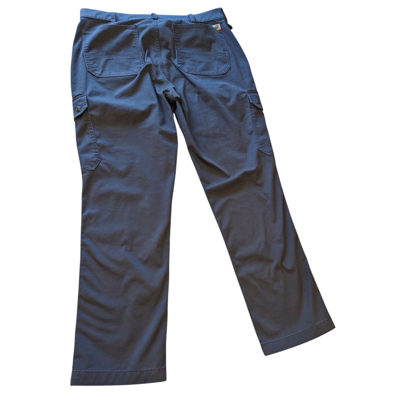 Duluth Trading 40 Grit Mens Slim Fit Work Pants 38x32 Cargo Utility Durable