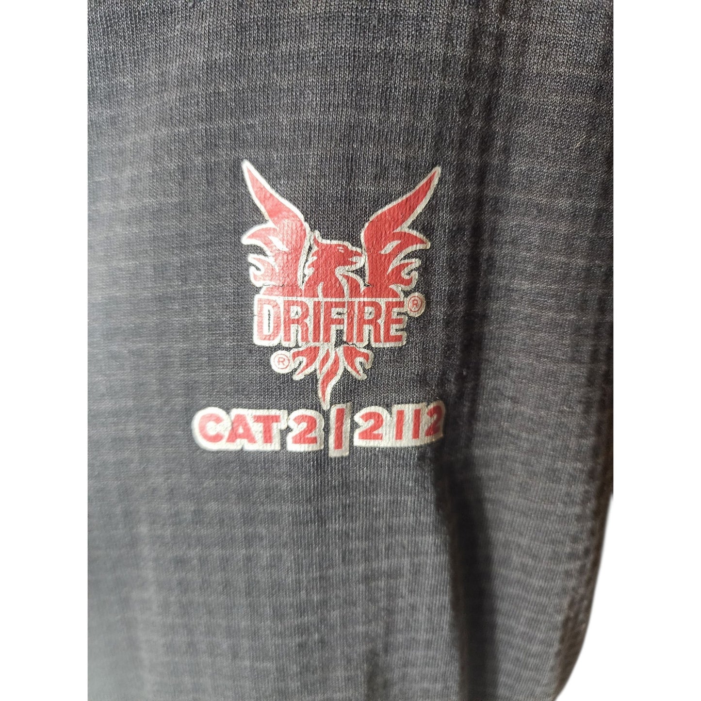 DRIFIRE Polartec Power Grid Fleece Pullover Men XL Flame Resistant USA Made Long