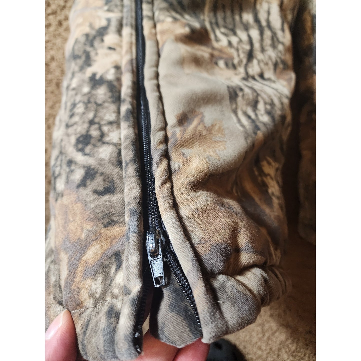 Northwest Territory Sniper Camo Hunting Coveralls Jacket Men XL Insulated Hooded