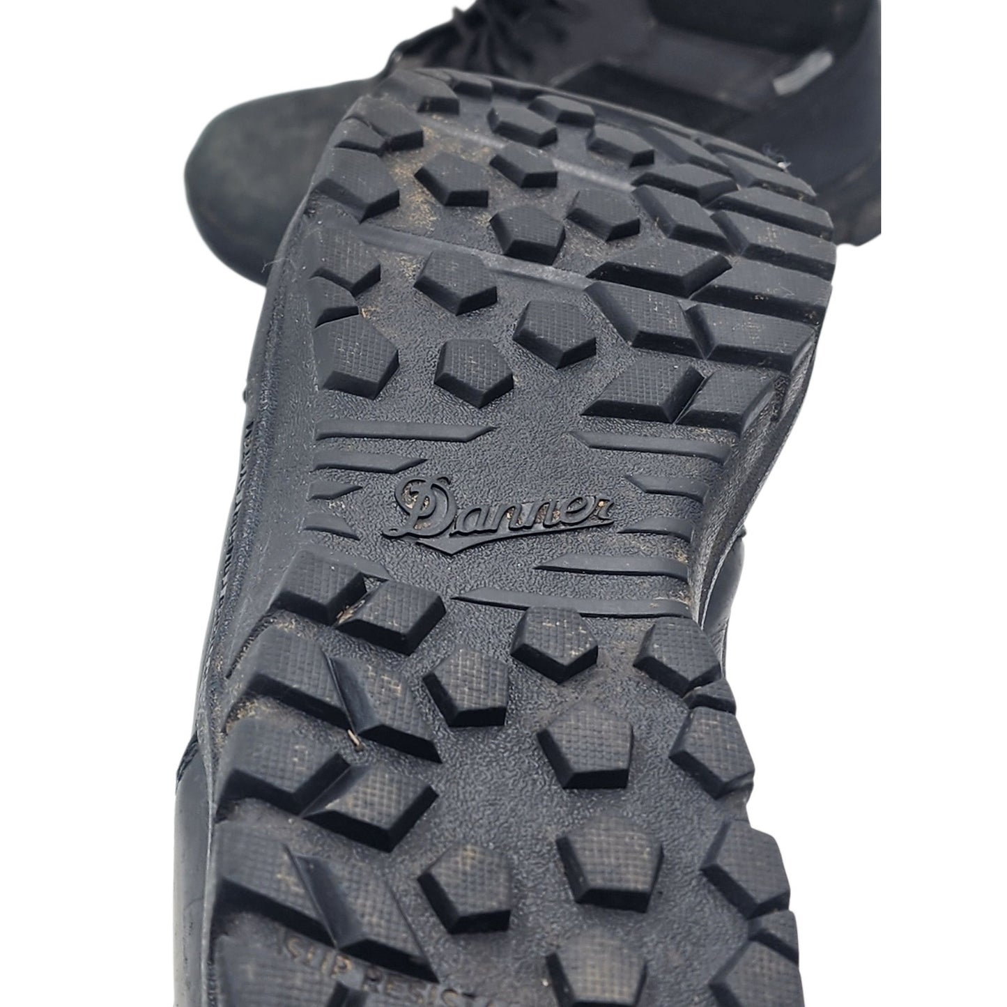 Danner Boots Lookout Side Zip 8" Mens 13 Black Tactical Combat Workwear 23824