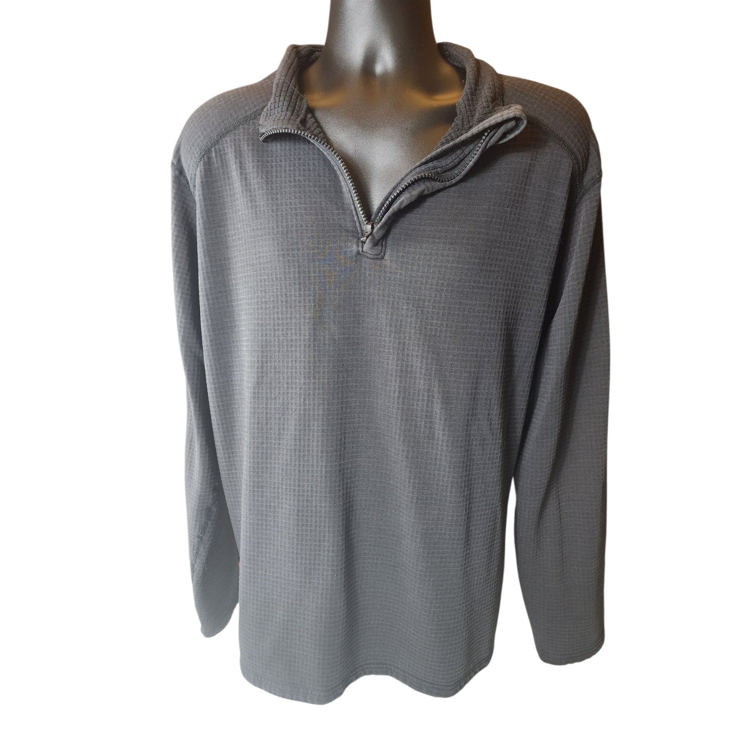 DRIFIRE Polartec Power Grid Fleece Pullover Men XL Flame Resistant USA Made Long