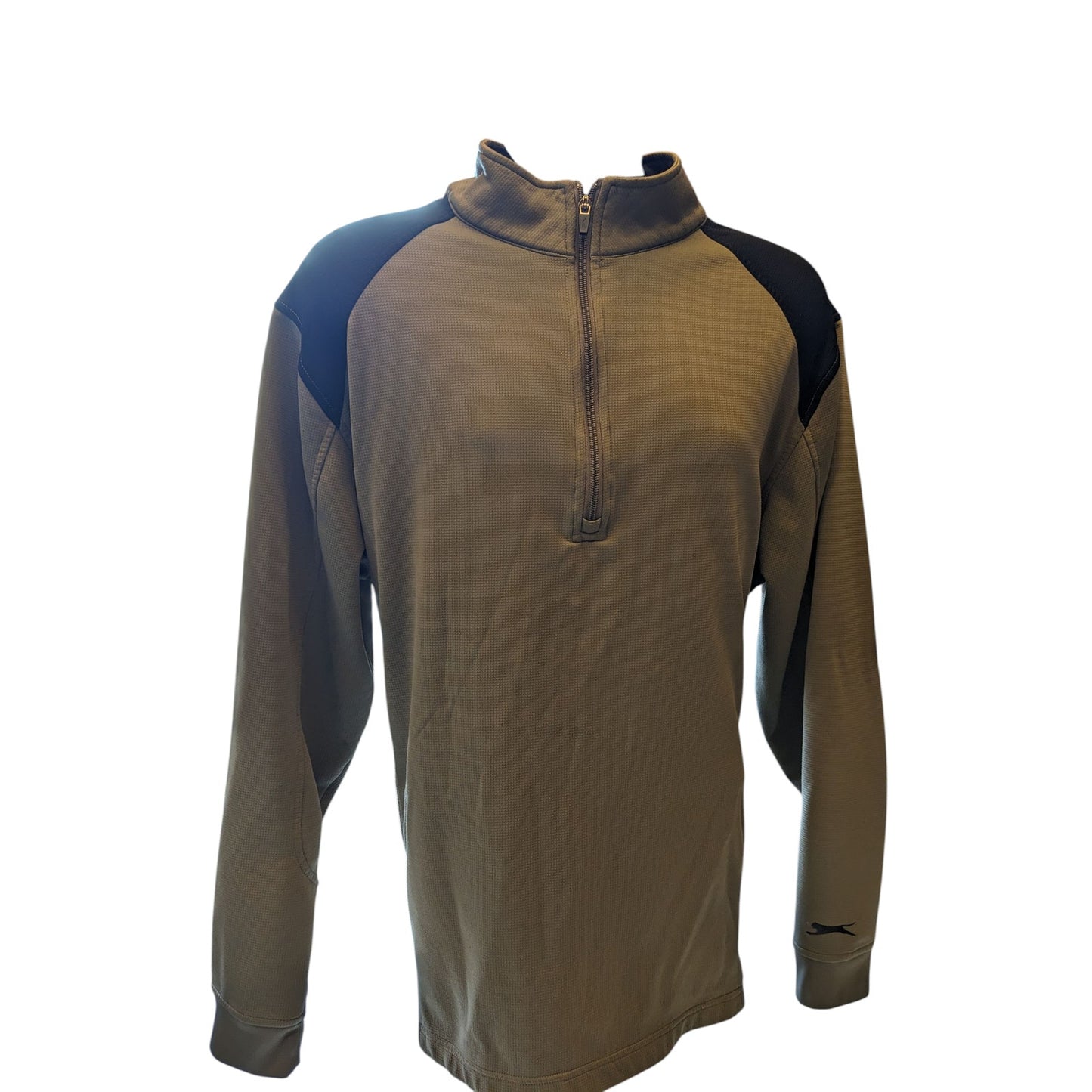 Slazenger Golf Shirt Pullover Men XL 1/4 Zip Long Sleeve Athletic Activewear Top