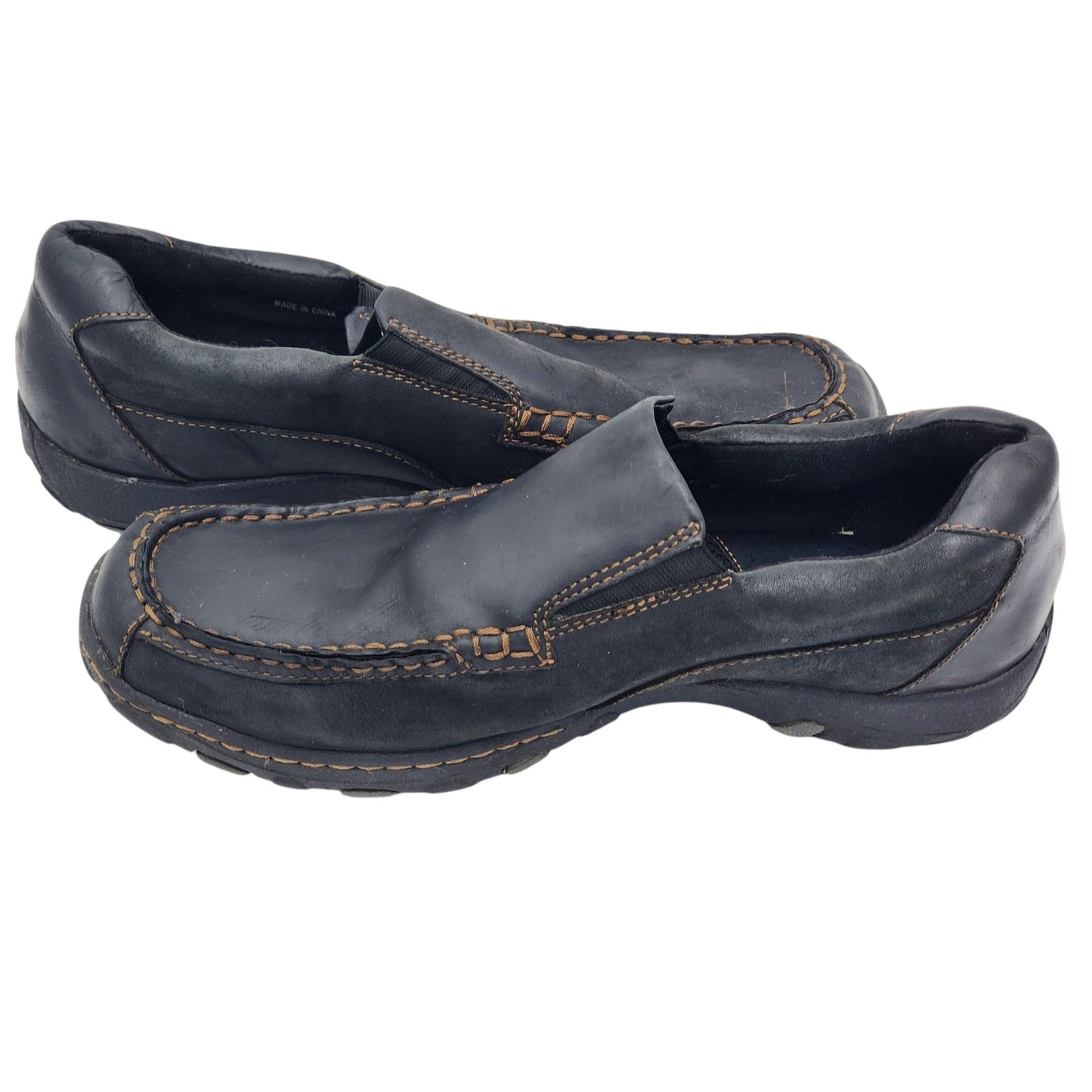 Born Concept Loafers Mens 12 Leather Slip On Shoes Comfort Casual Shoes Moc Toe