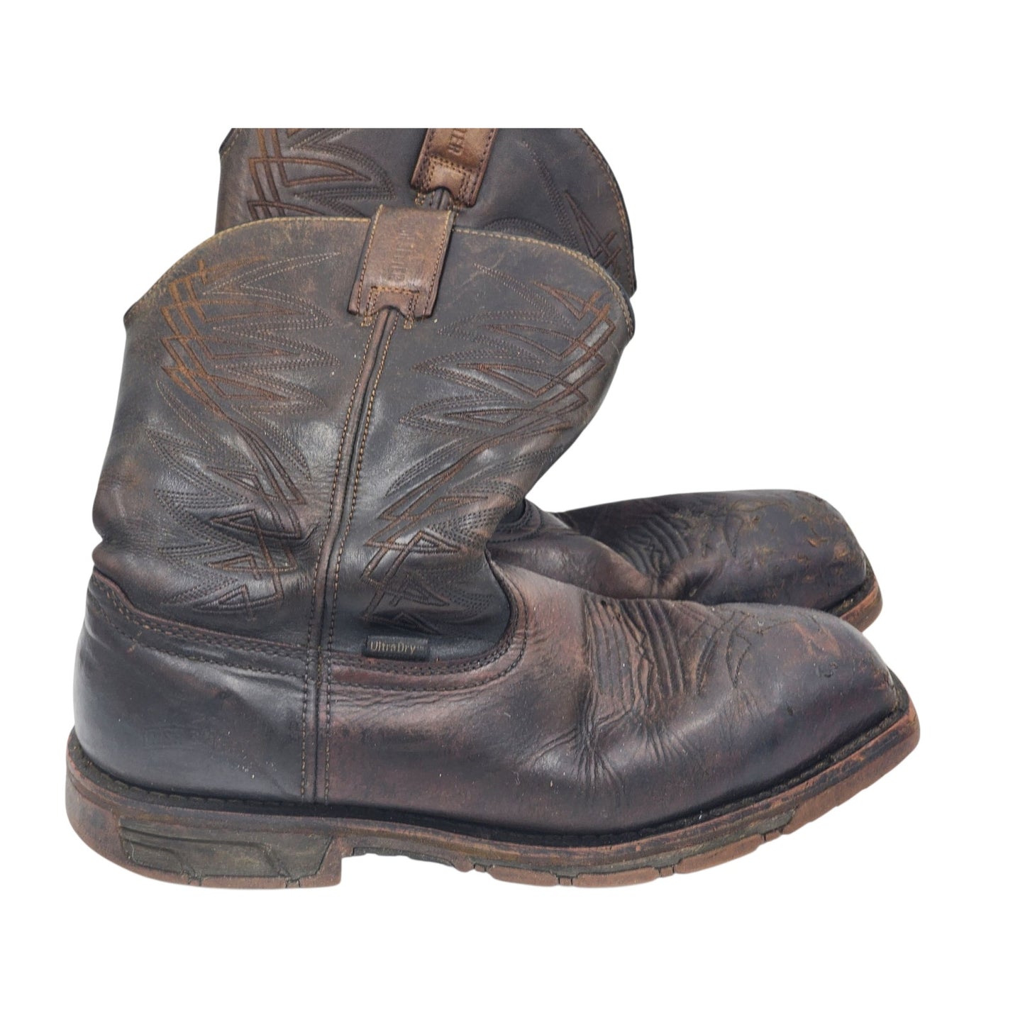Irish Setter Boots Men 11 UltraDry Work Leather ASTM F2413 Cowboy Marshall 83912