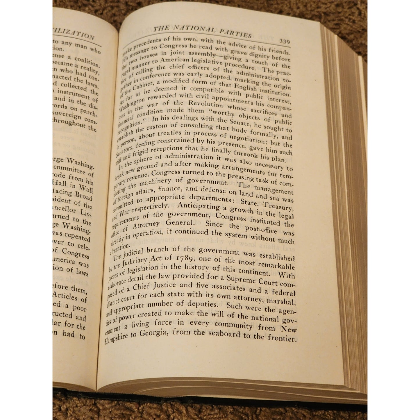 The Rise of American Civilization by Charles Beard History One Vol Vintage 1930