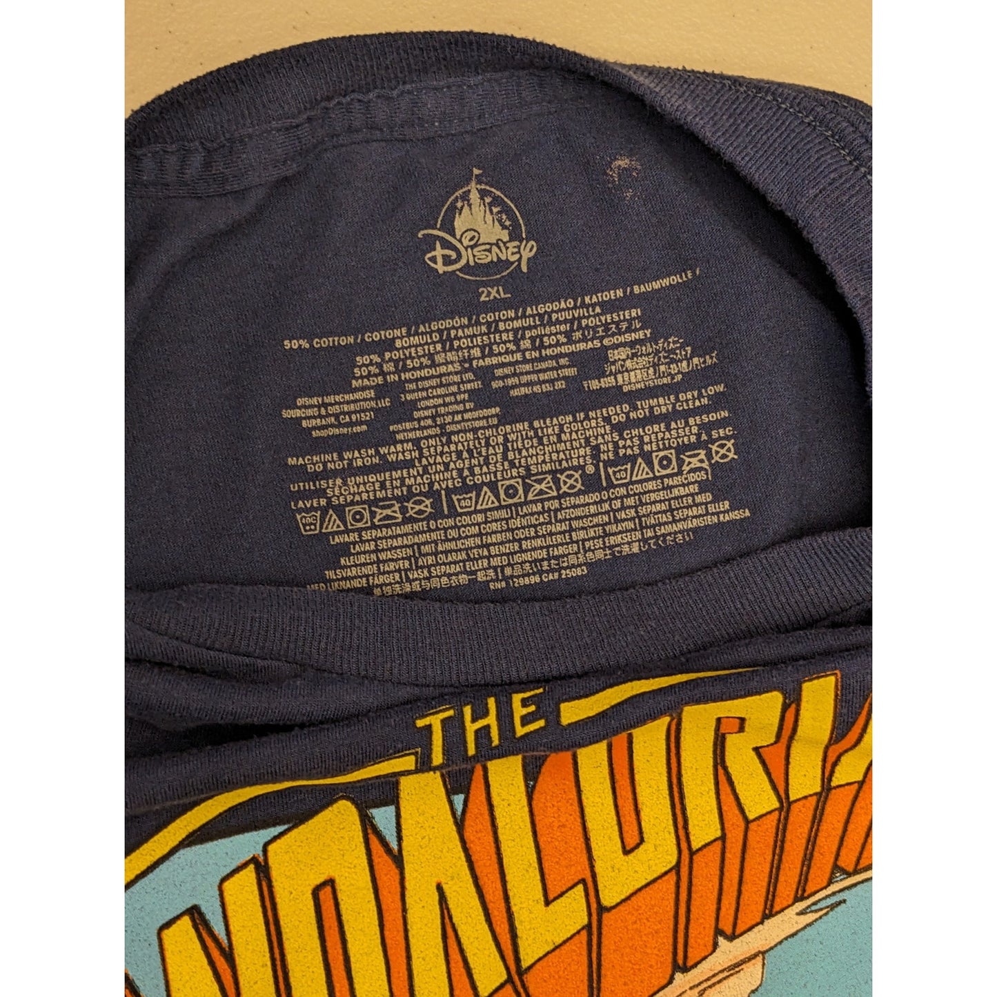 Disney Star Wars Mandalorian Men 2XL Short Sleeve Graphic Shirt Baby Yoda Grogu