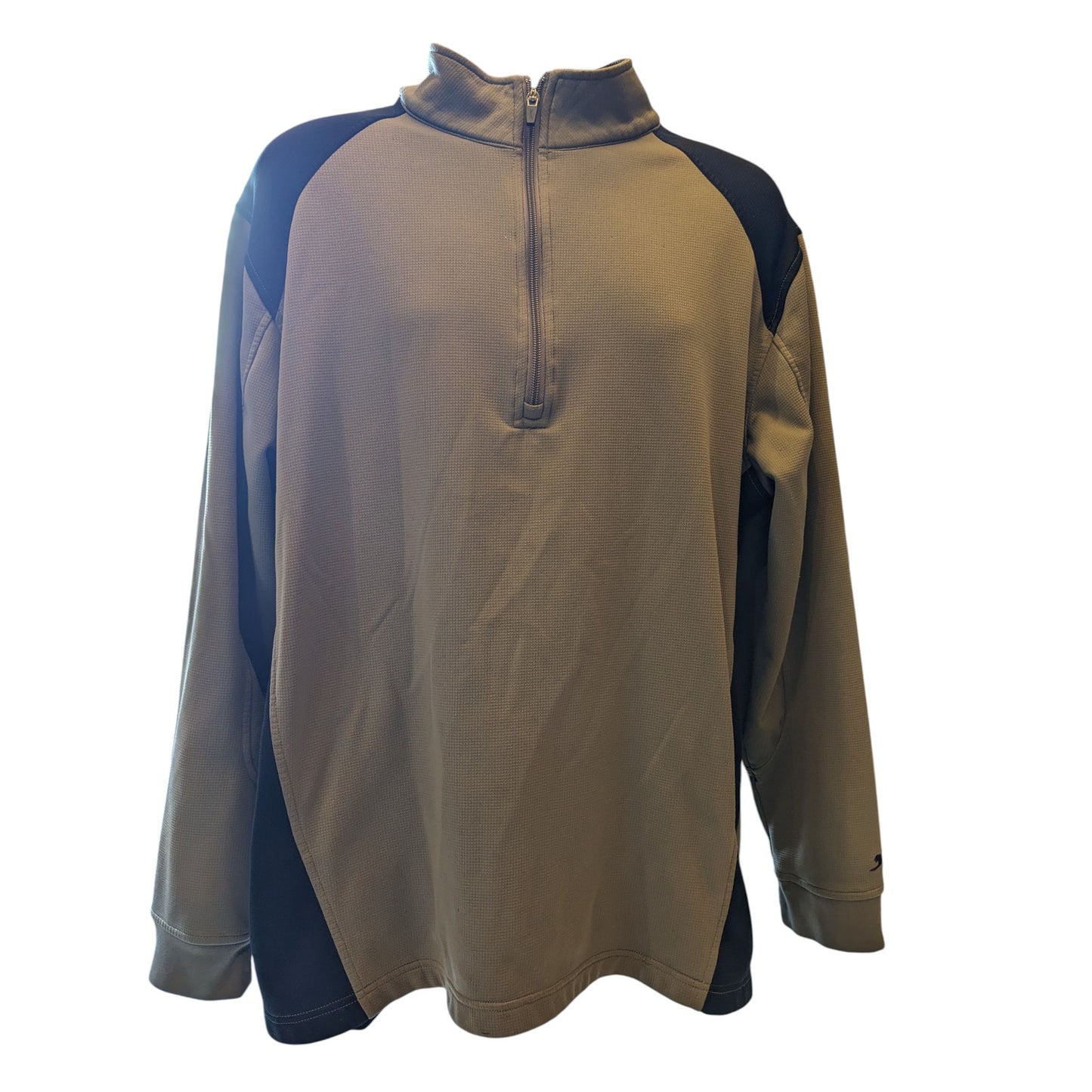 Slazenger Golf Shirt Pullover Men XL 1/4 Zip Long Sleeve Athletic Activewear Top