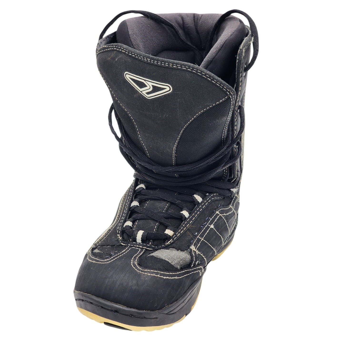 FXR Boots Mens 9 Black Rugged Winter Sport Footwear Lace Up Snowmobile