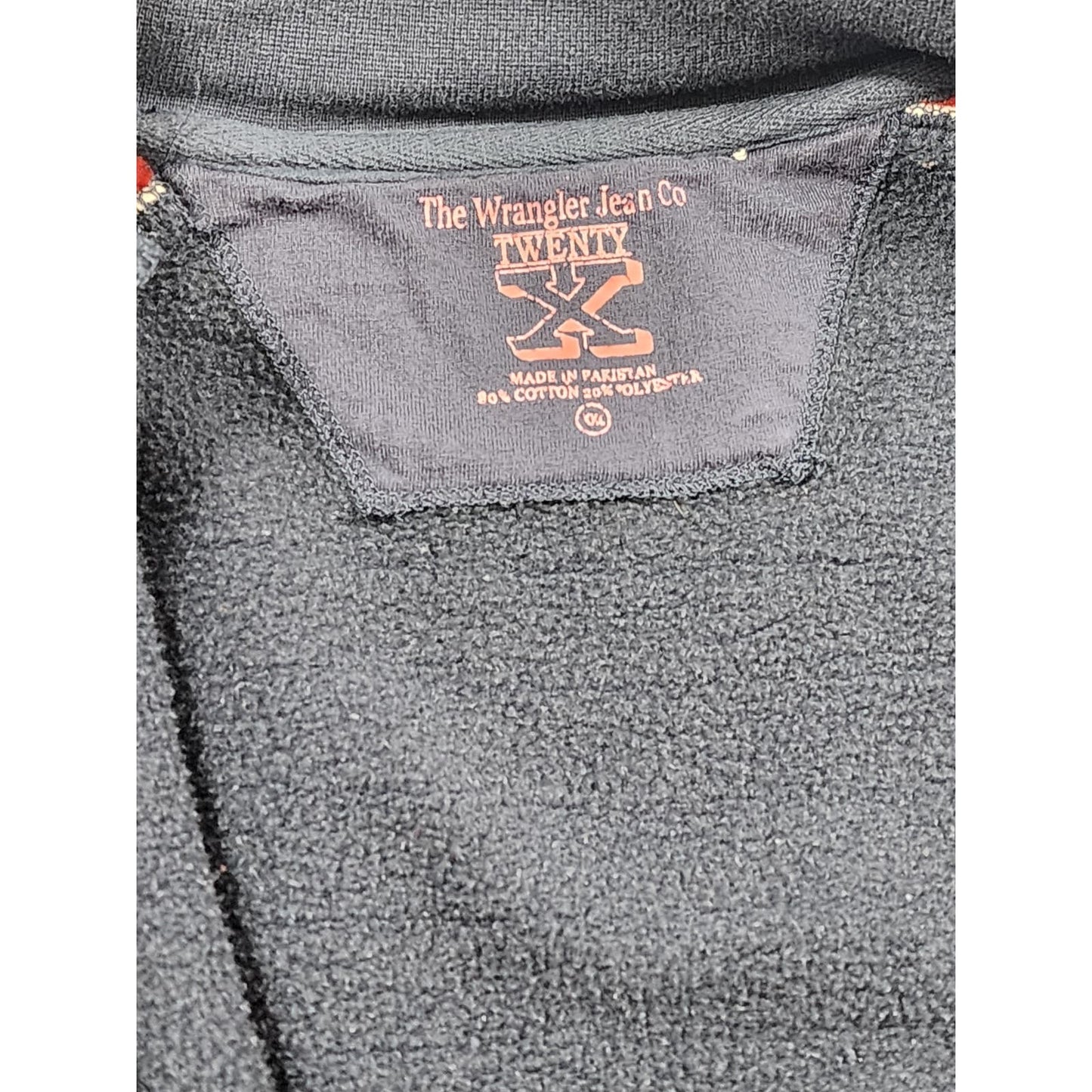 Vintage Wrangler Twenty X Sweater Jacket Mens Size XXL Full Zip Fleece Sporty
