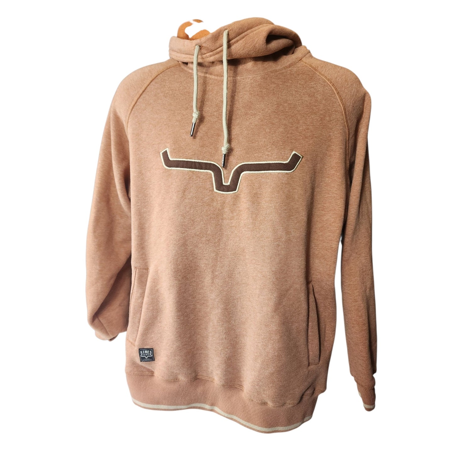 Kimes Ranch Hoodie Medium Sweatshirt Western Longhorn Pullover Ranch Kangaroo