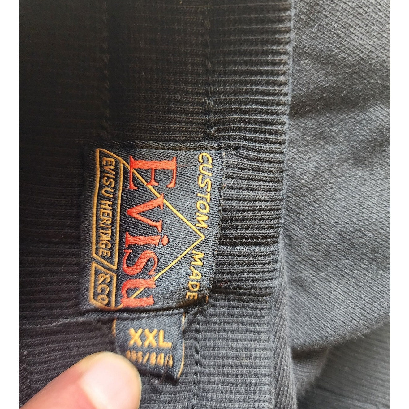 EVISU Sweatpants Heritage Men XXL Joggers Seagull Print Graphic Japan Streetwear