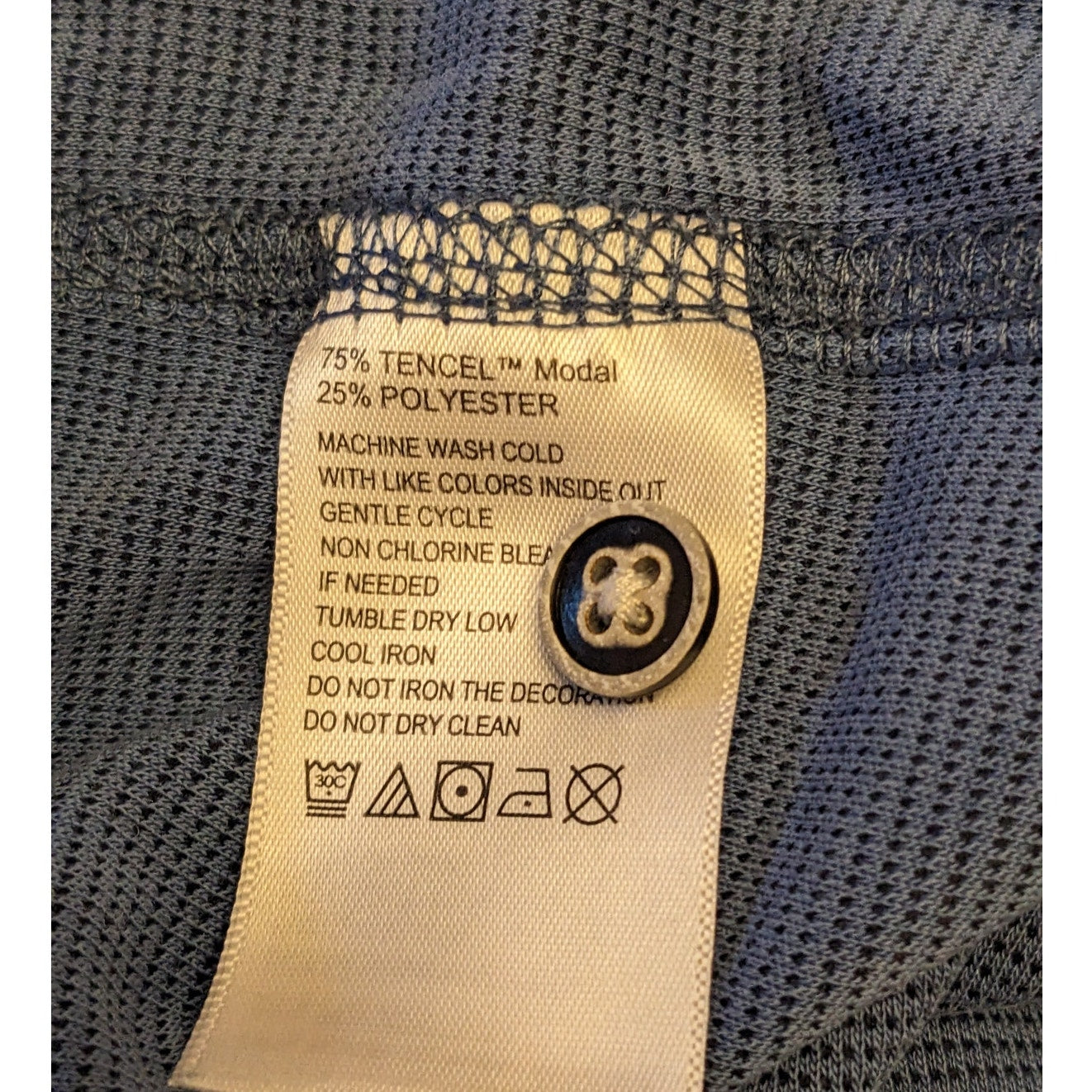 Tommy Bahama Polo Shirt Mens 3XL Blue Short Sleeve Tencel Golf Resort Wear