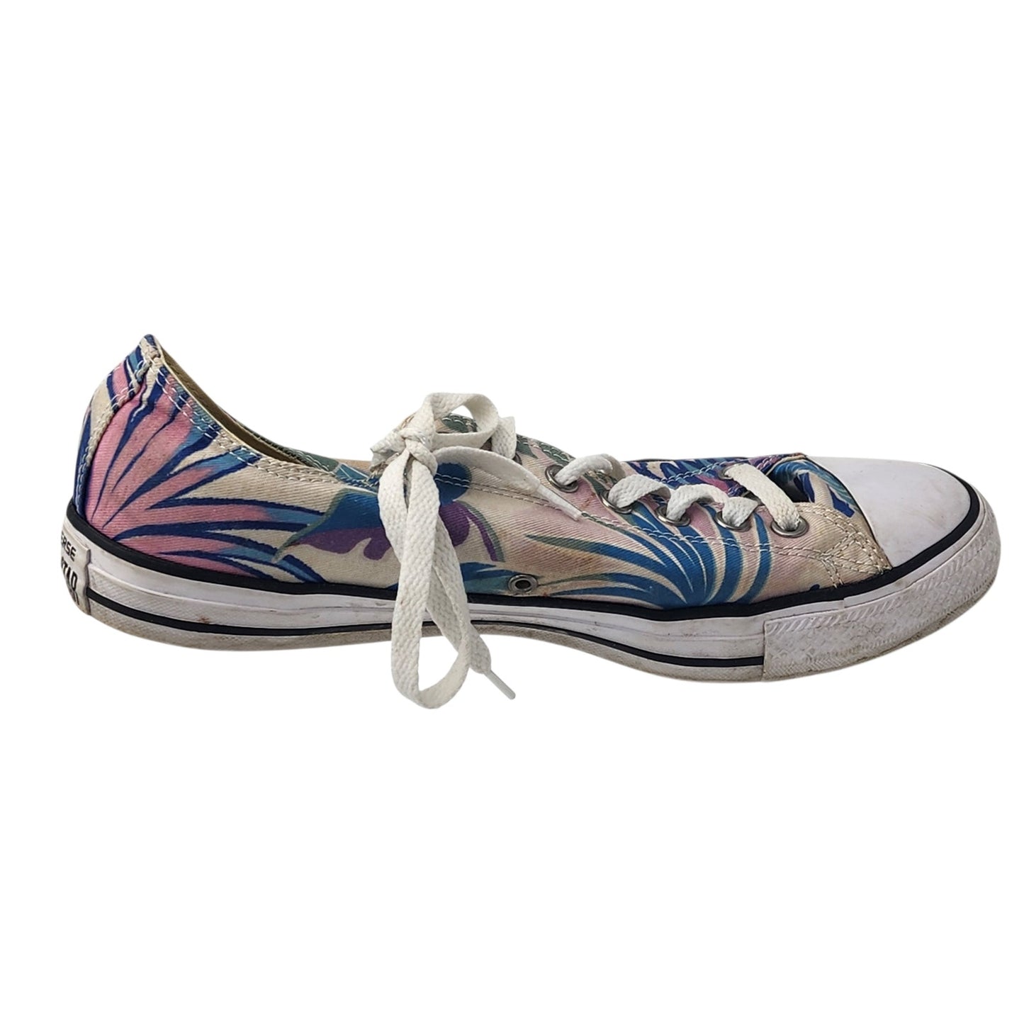 Converse All Star Shoes Tropical Low Tops Unisex Men 10 Women 12 Sneakers Kicks
