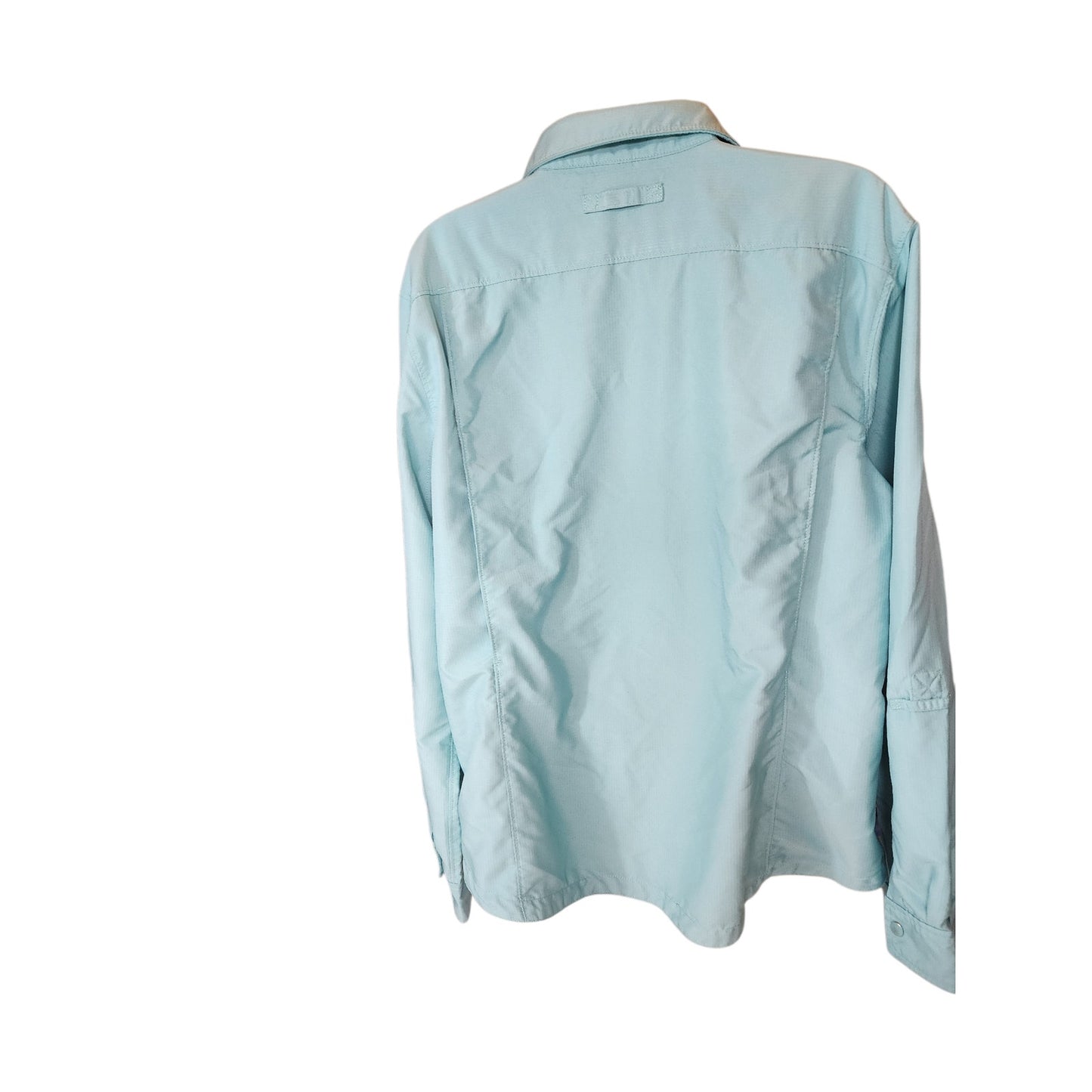 Duluth Trading CoolPlus Top Womens Medium Shirt Snap Outdoor Lightweight Hiking