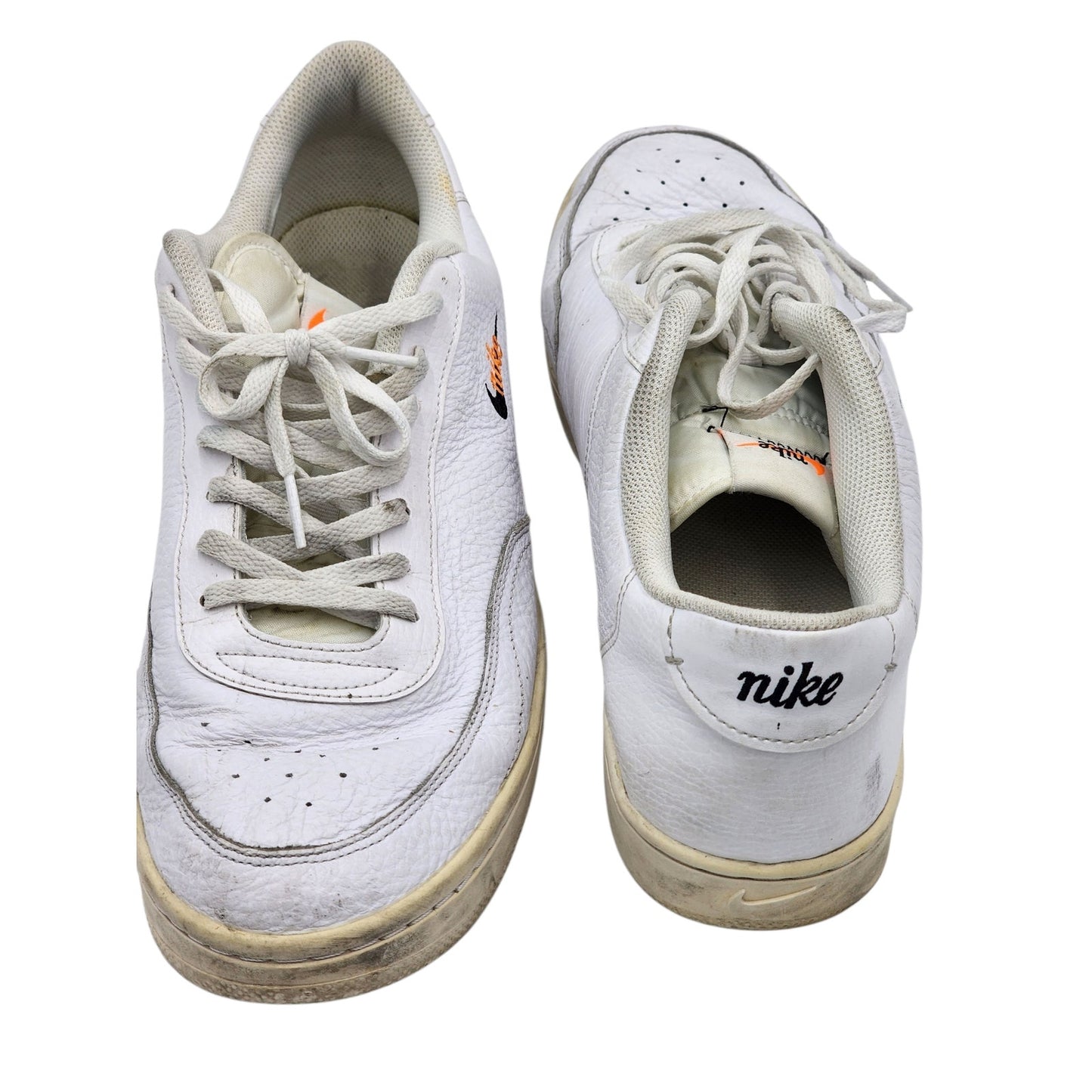 Nike Court Vintage Premium Shoes Men 13 White Leather Tennis Sneakers CT1726-100