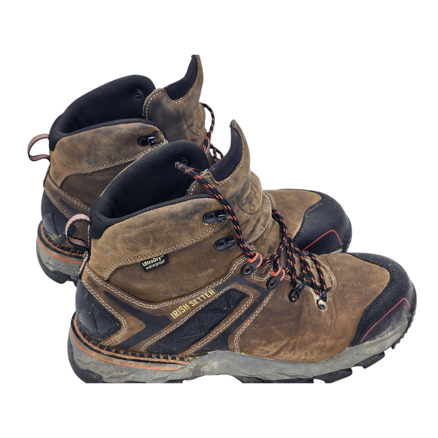 Irish Setter Boots Men 11.5 Work UltraDry Waterproof 83628 Leather Safety Hiking