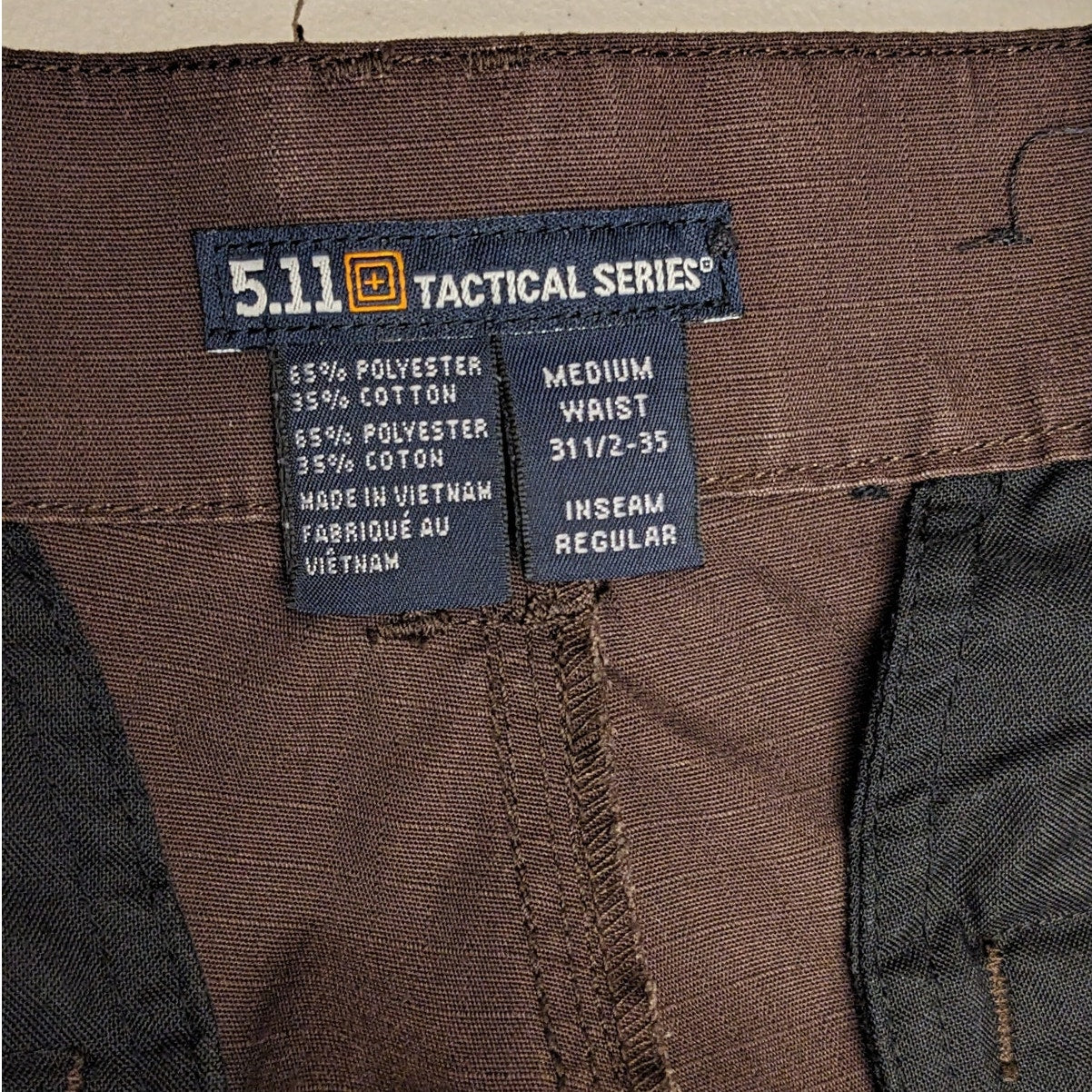 5.11 Tactical Series Cargo Pants Mens Medium 31.5x35 Utility Military Workwear