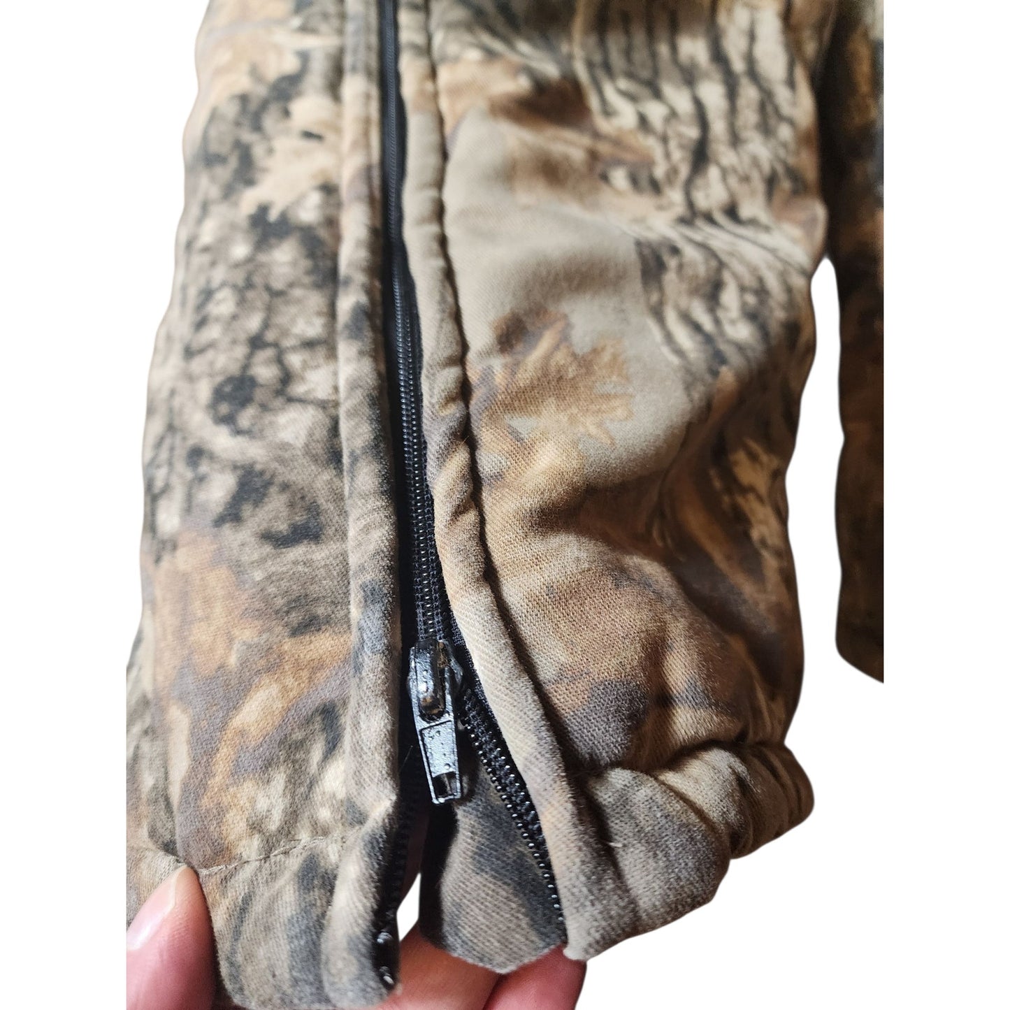 Northwest Territory Sniper Camo Hunting Coveralls Jacket Men XL Insulated Hooded